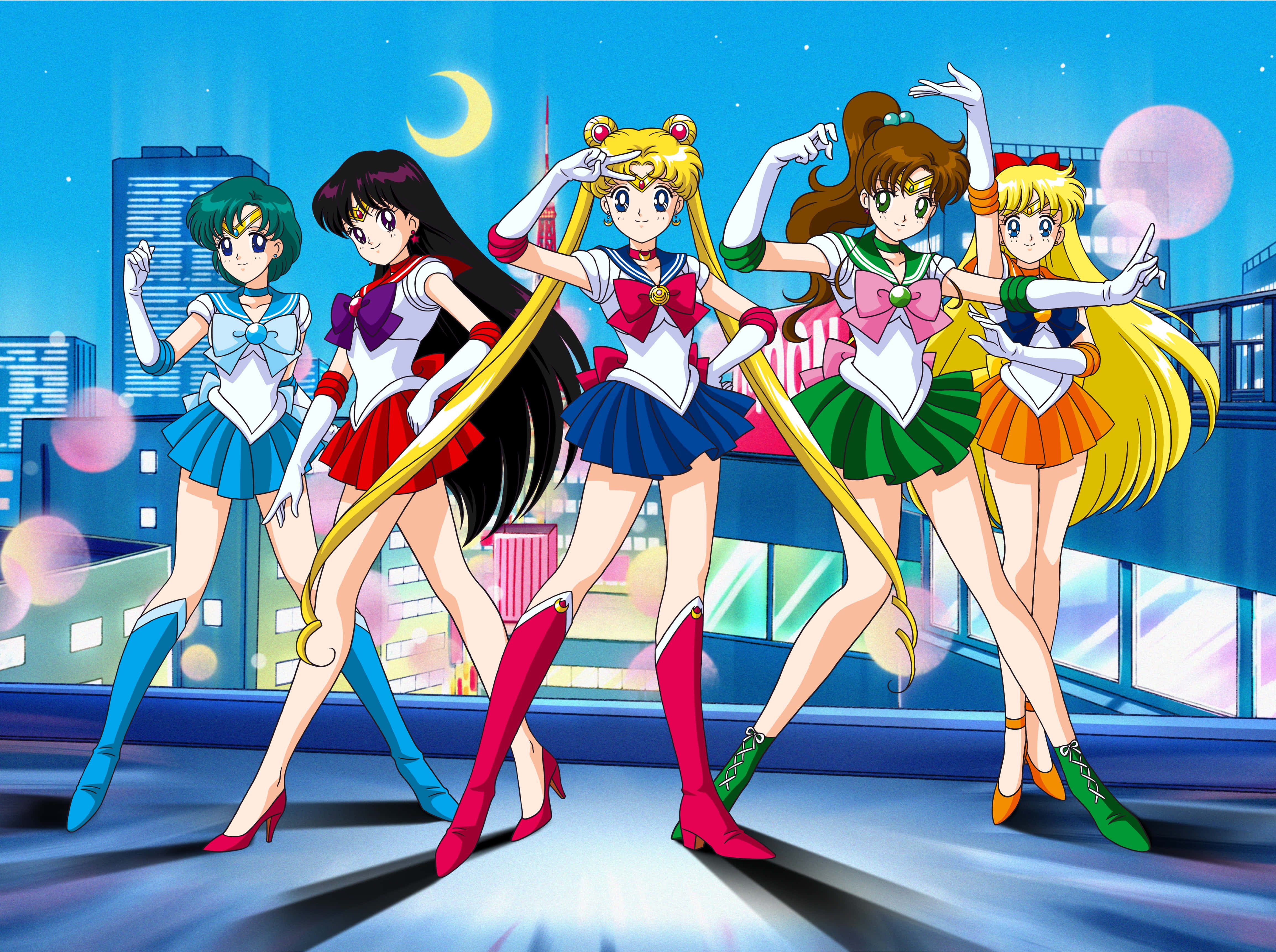 Sailor Moon Anime de los 90 Fondos de pantalla