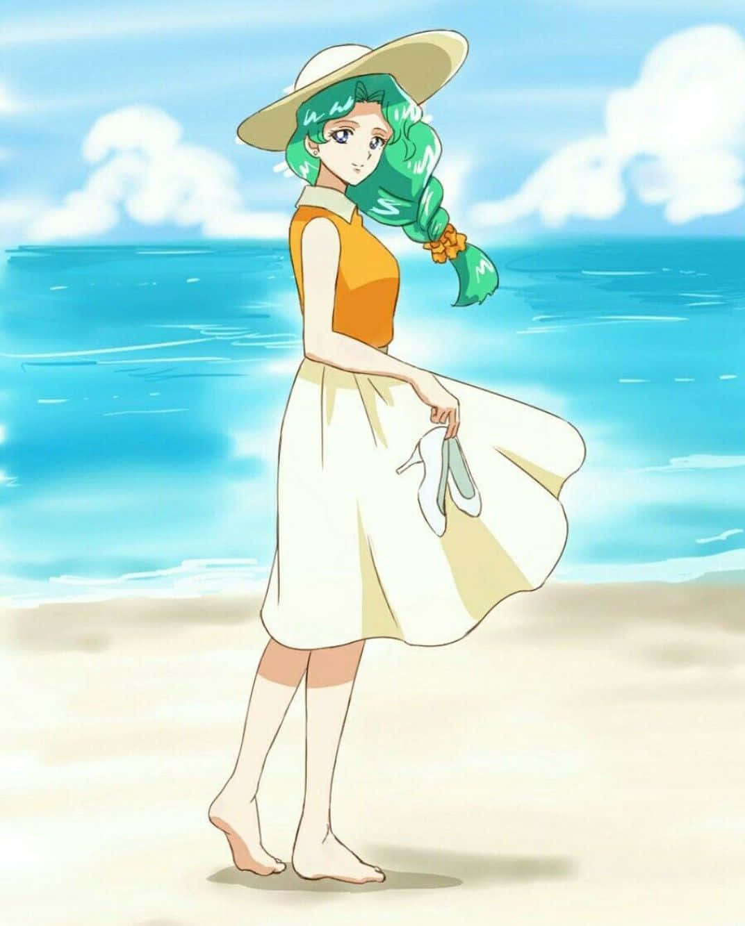 Sailor Neptune en equipo de batalla completo Fondos de pantalla