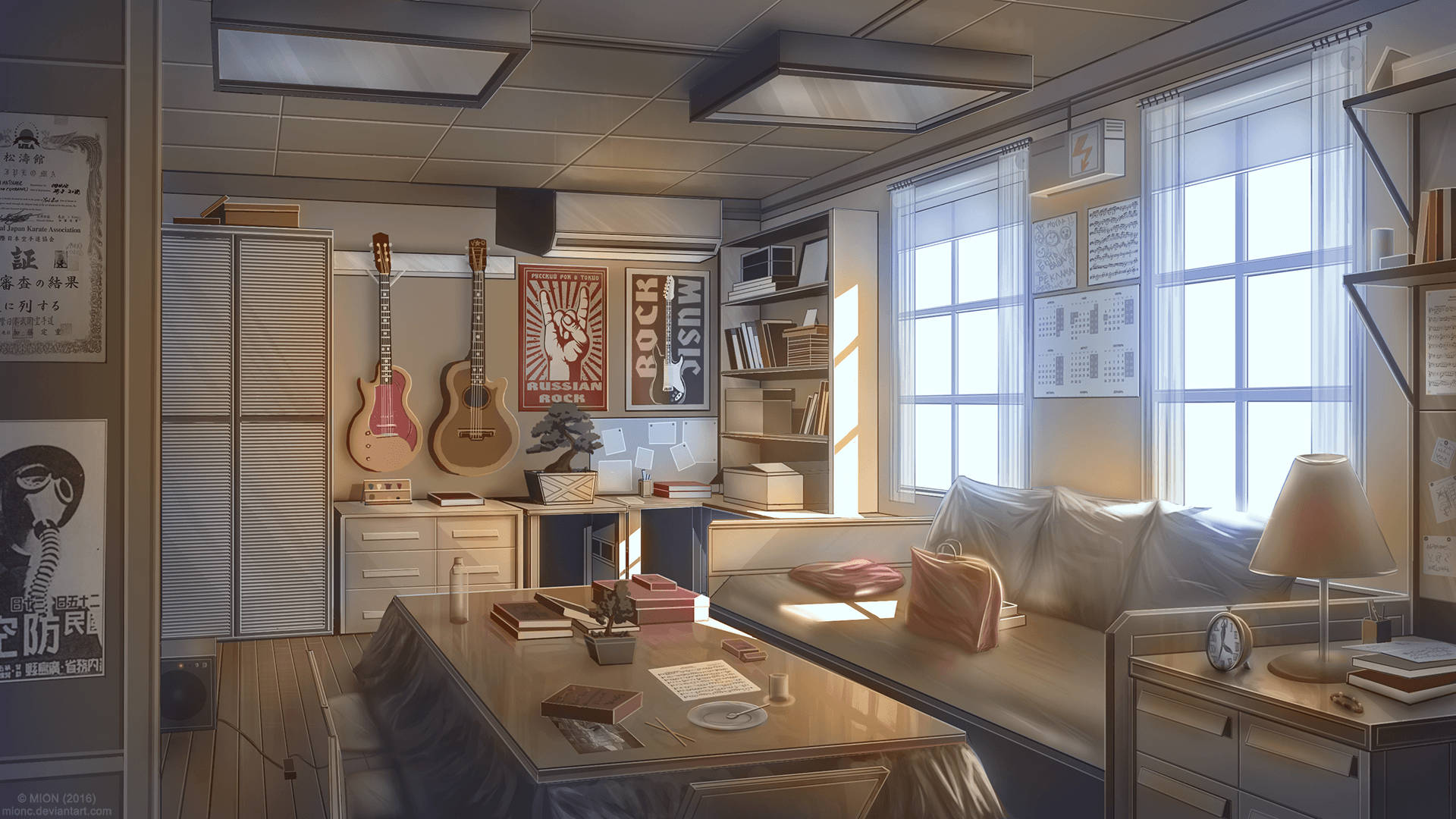 Sala de Estar Anime Fondos de pantalla
