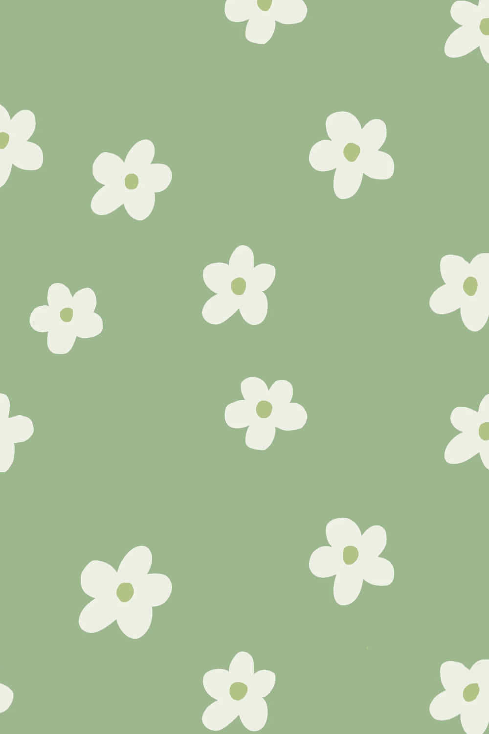 Sala de estar inspirada en el estilo moderno de mediados de siglo con estética verde salvia. Fondos de pantalla