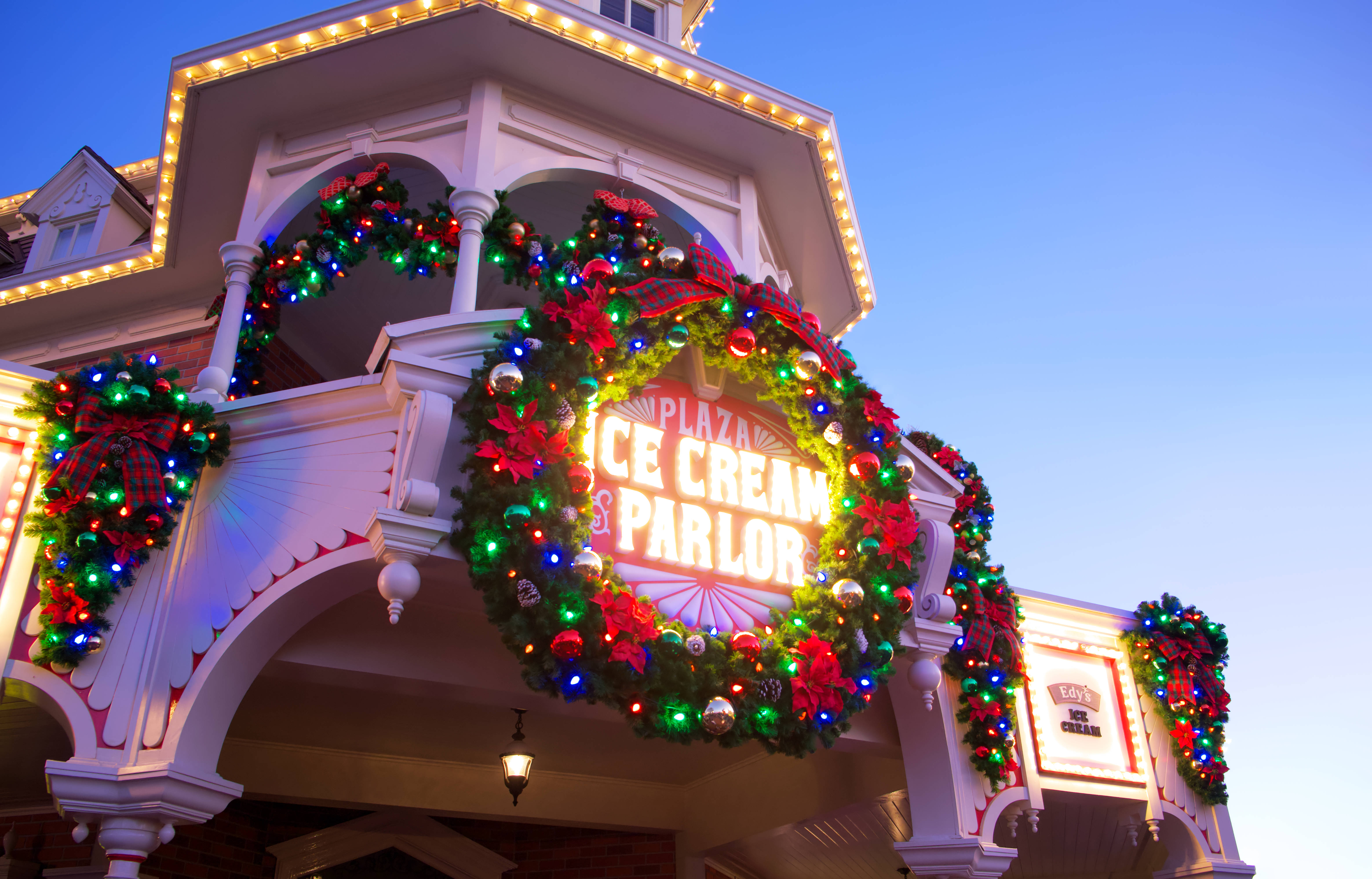 Salón de Helados Navideño de Disney Fondos de pantalla