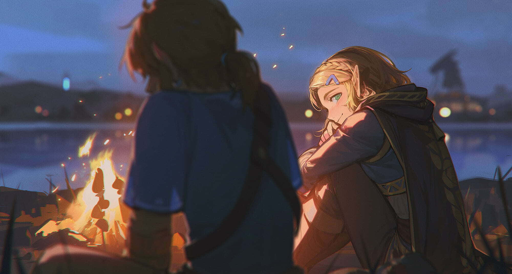 Salta a una aventura en el mundo de Zelda Fondos de pantalla