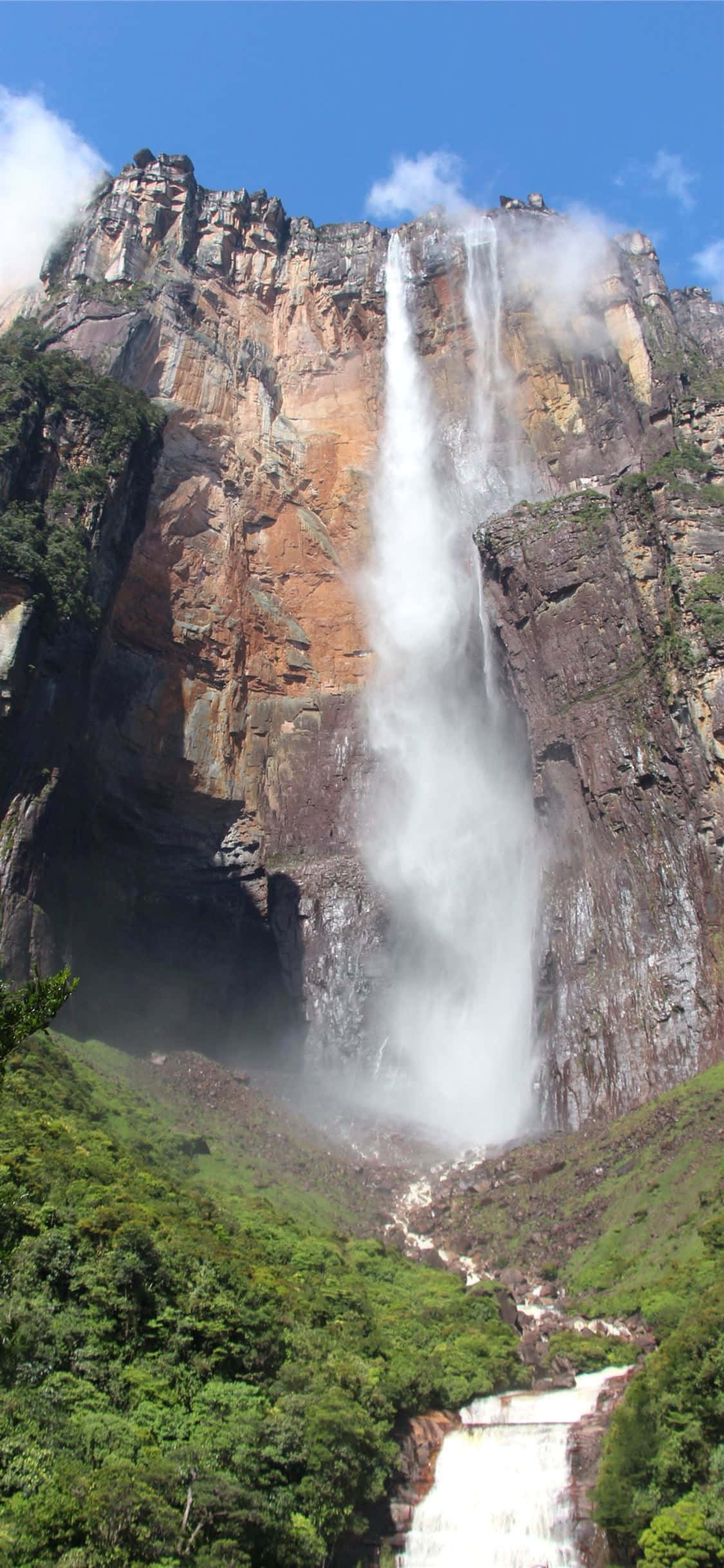 Salto Ángel en el Parque Nacional Canaima Fondos de pantalla