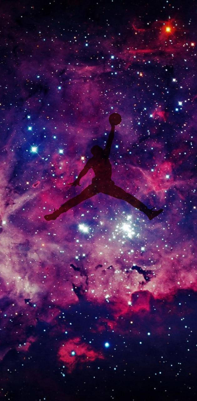 Salto en la oscuridad de Jordan púrpura Fondos de pantalla