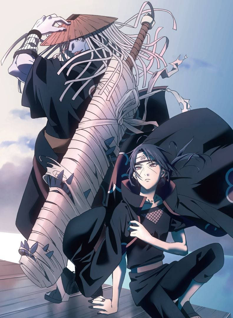 Samehada entre Itachi y Kisame Fondos de pantalla