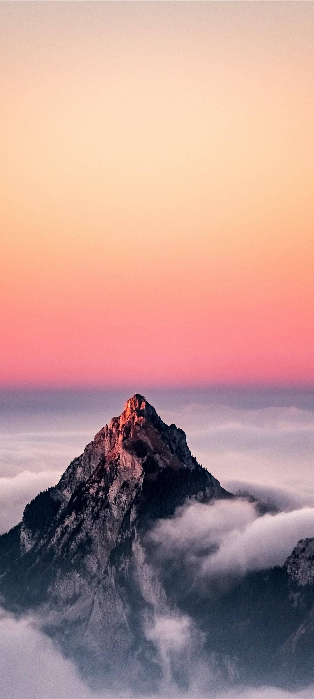 Samsung A71 Cumbre de Montaña Fondos de pantalla