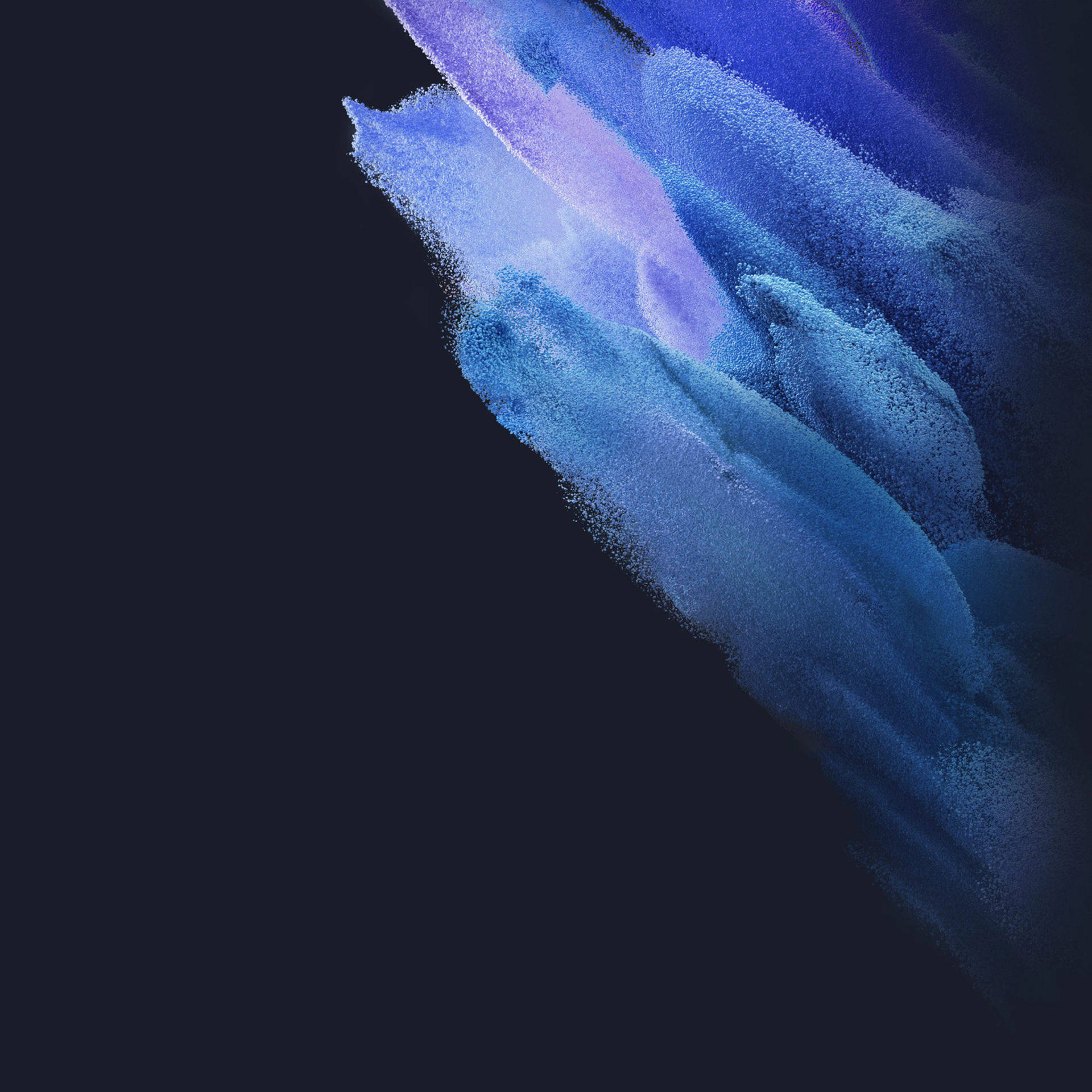 Fondo de pantalla de trazos azules para Samsung Galaxy S22
