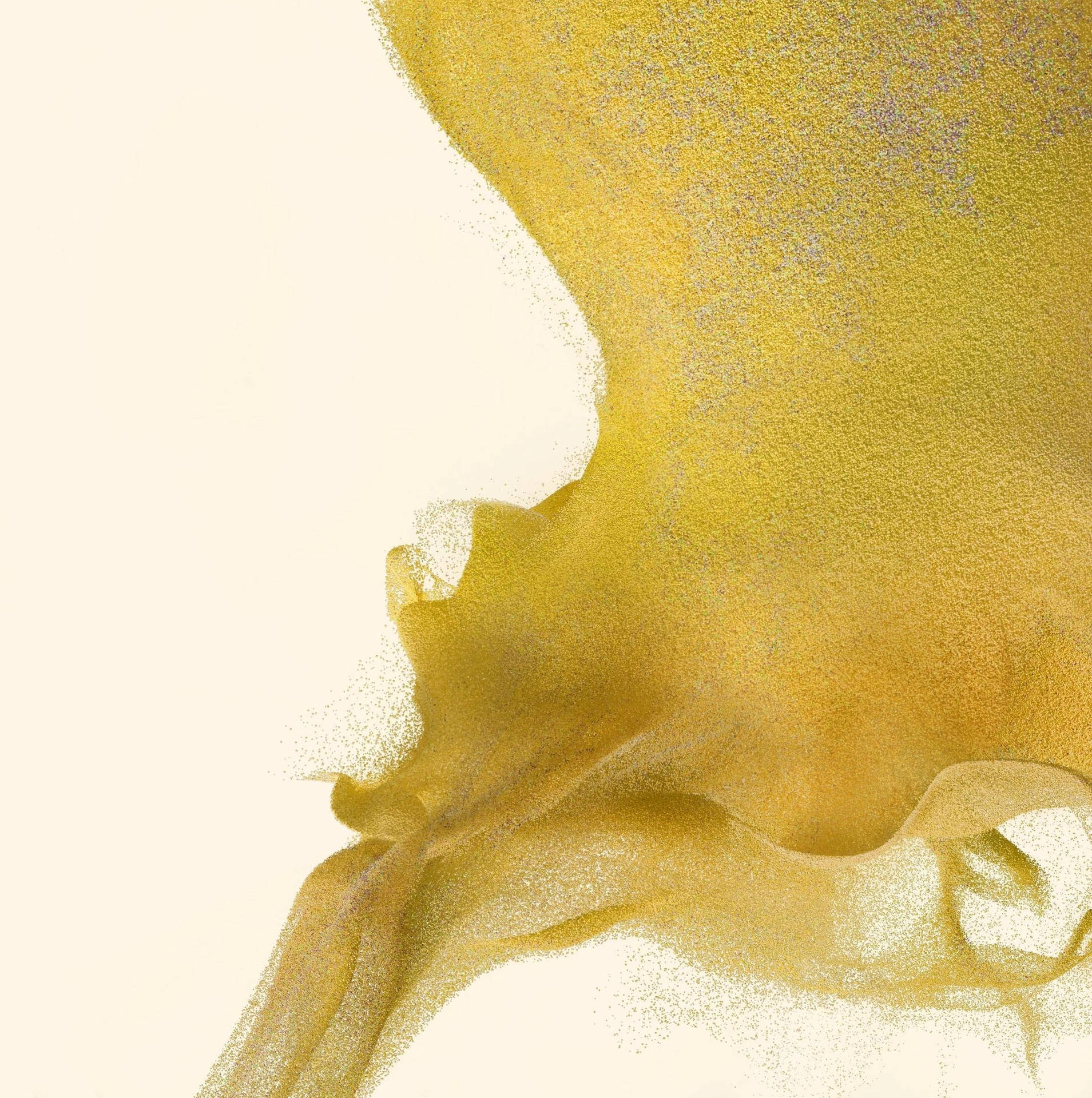 Fondo de pantalla de polvo amarillo para Samsung Galaxy S22