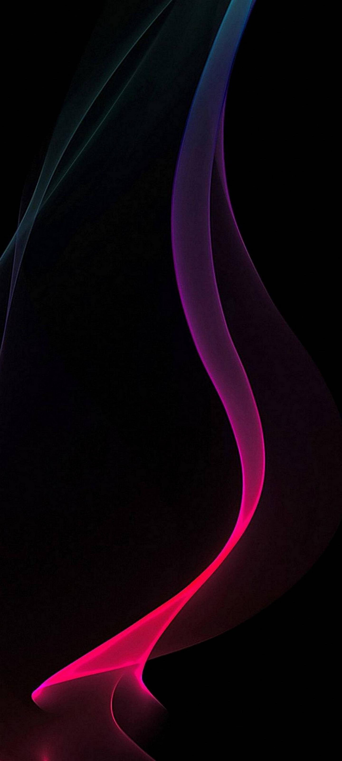 Samsung S21 Ultra Ola Neón Fondos de pantalla
