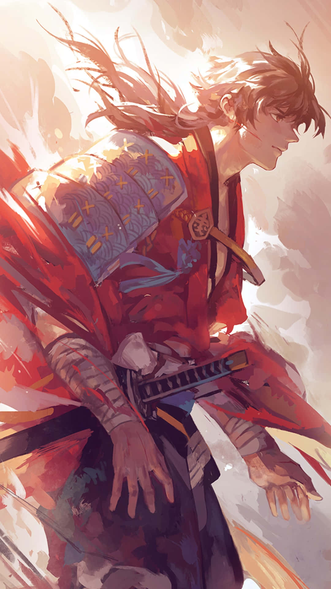 Samurái Anime Katsugeki Touken Ranbu Fanart Fondos de pantalla