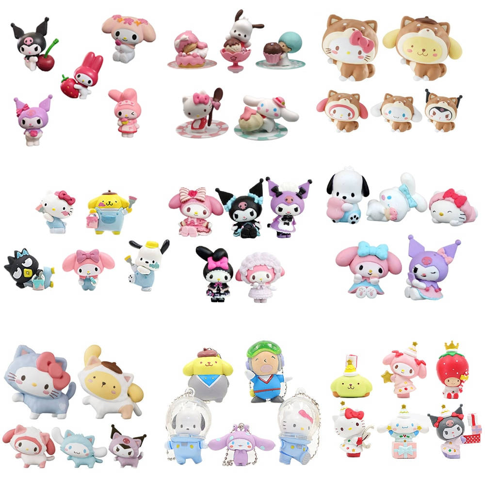 Sanrio Escritorio Todos los Personajes de Juguete Fondos de pantalla