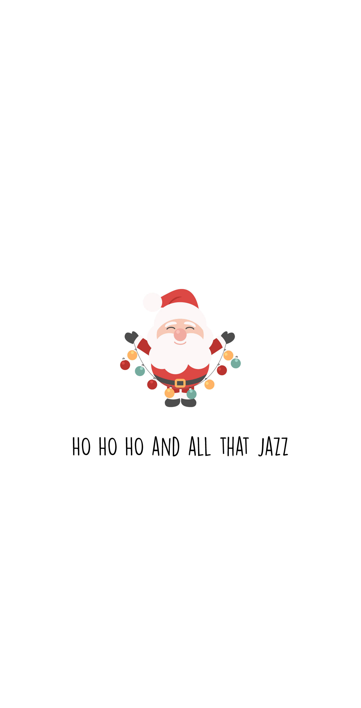 Santa Claus Lindo Navidad Simple Fondos de pantalla