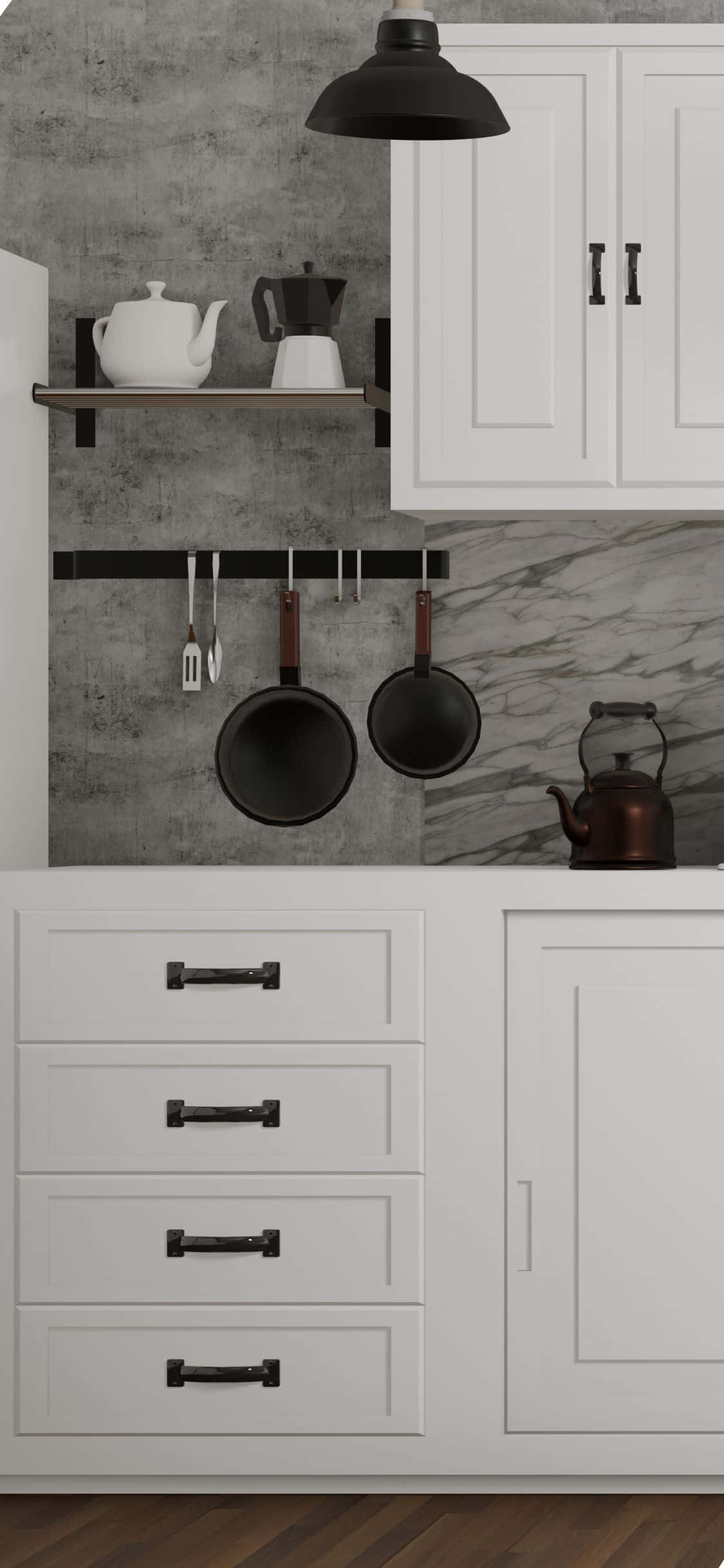 Sartén Negro Fondo de Cocina iPhone X Fondos de pantalla