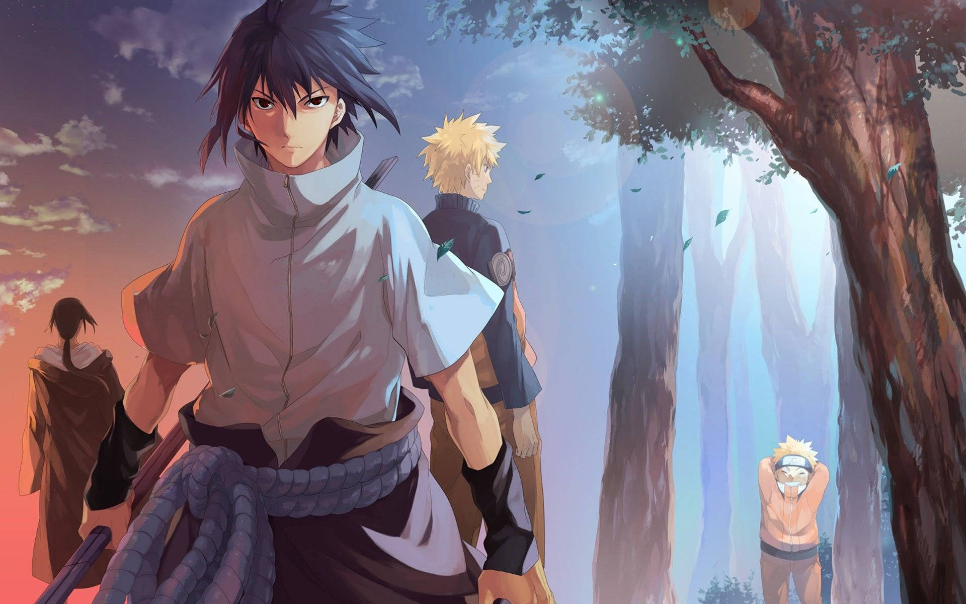 Fondo de pantalla HD de Sasuke e Itachi 1920x1200 — Sasuke Fondos de pantalla
