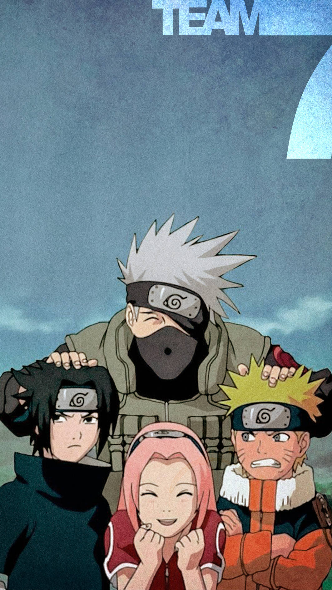 Sasuke Naruto iPhone con el Equipo 7 Fondos de pantalla