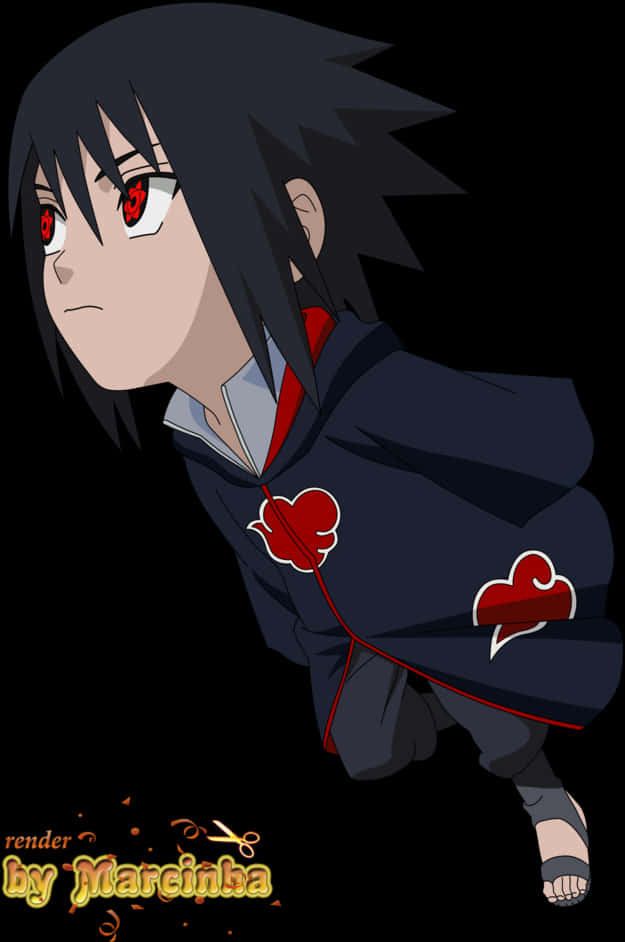 Sasuke Uchiha en postura de Sharingan Fondos de pantalla