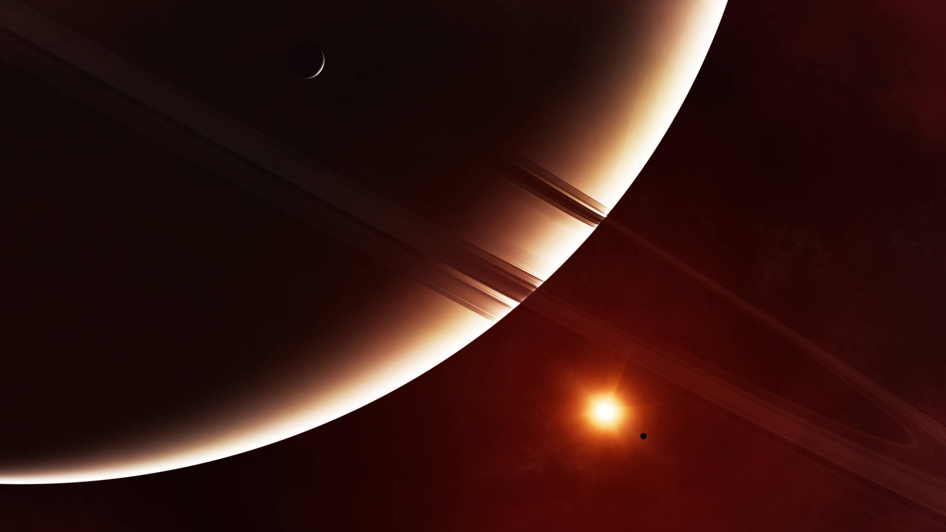 Saturno Cálido 4K