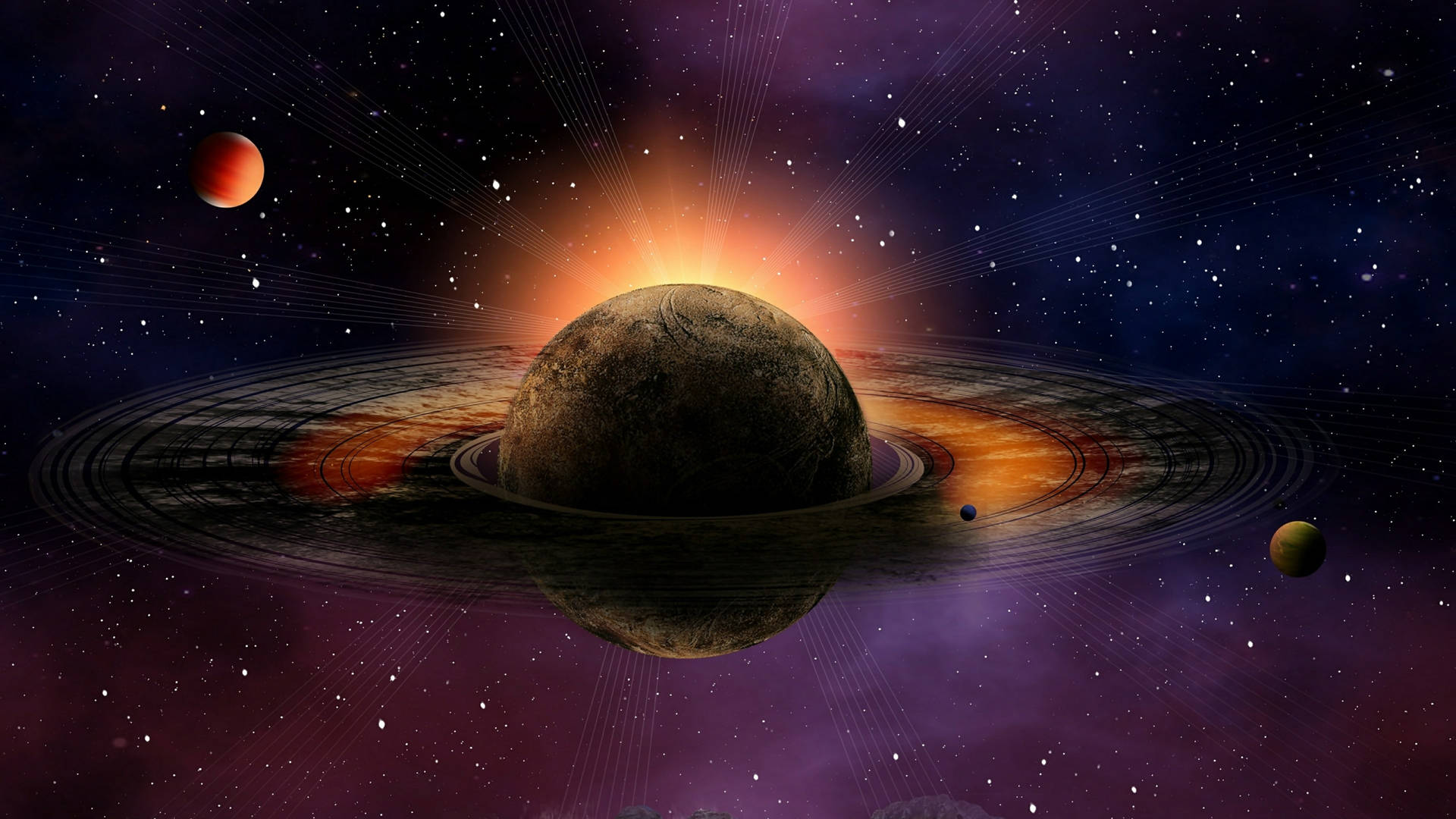 Saturno Épico 4K