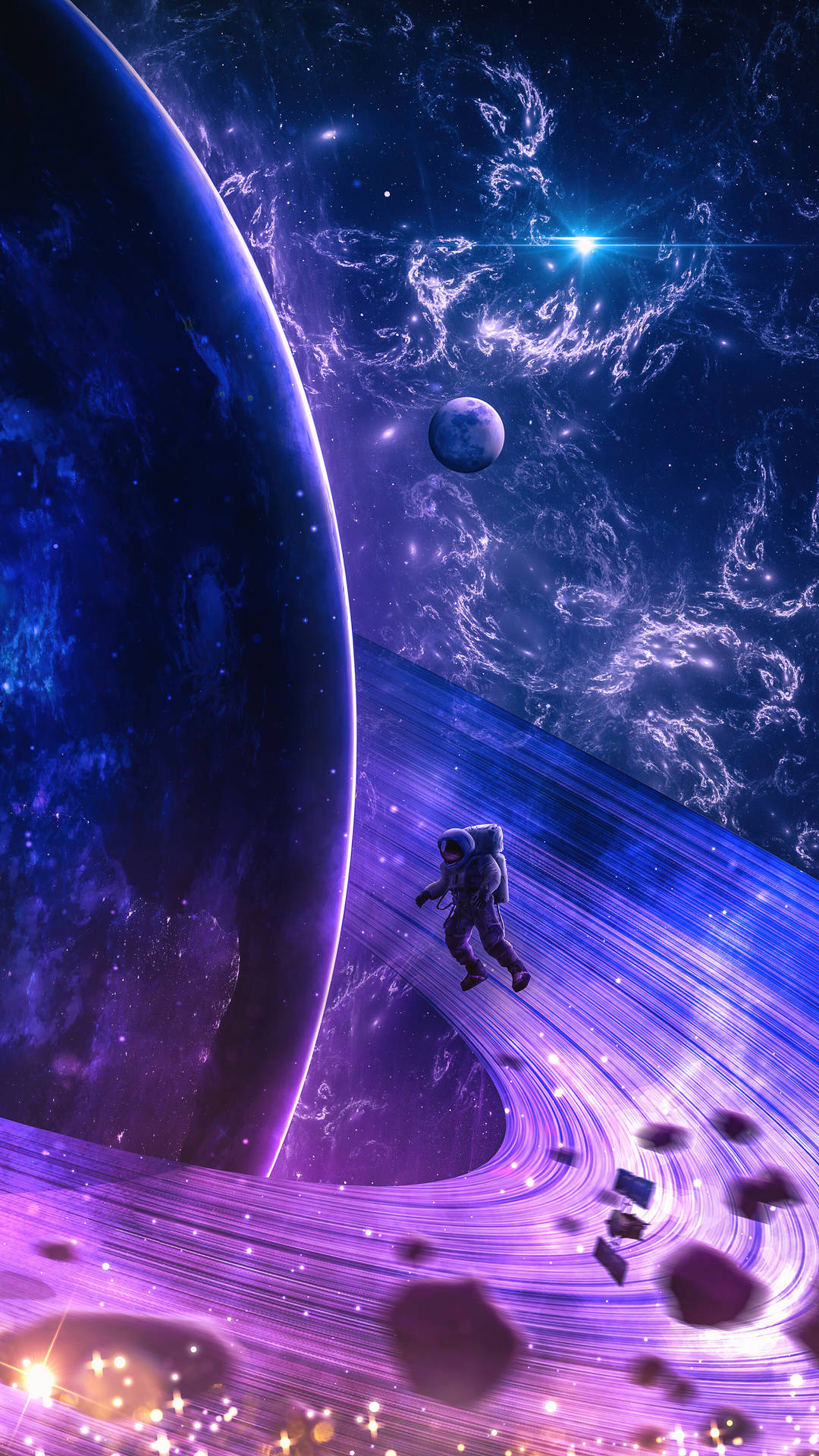 Saturno Móvil 4K