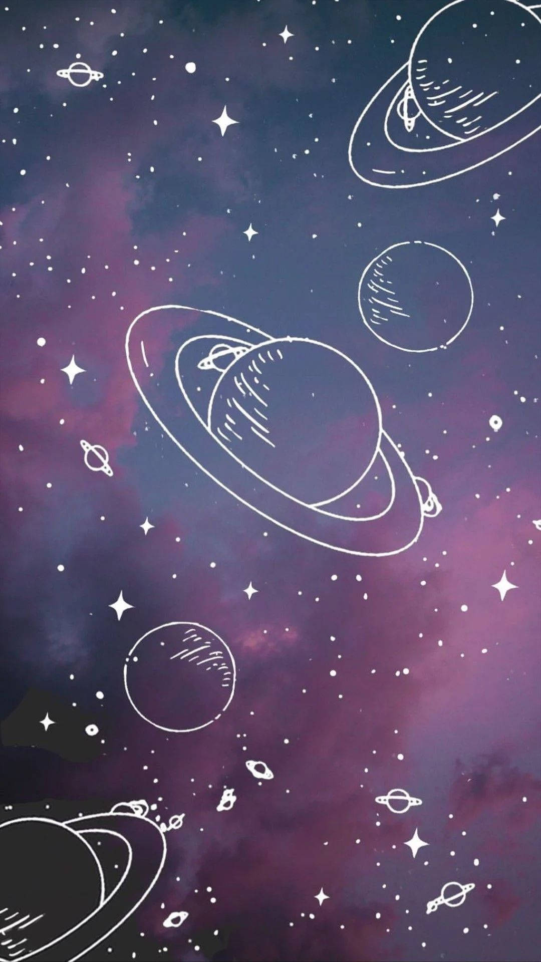 Saturno Planetas Galaxia Linda Fondos de pantalla