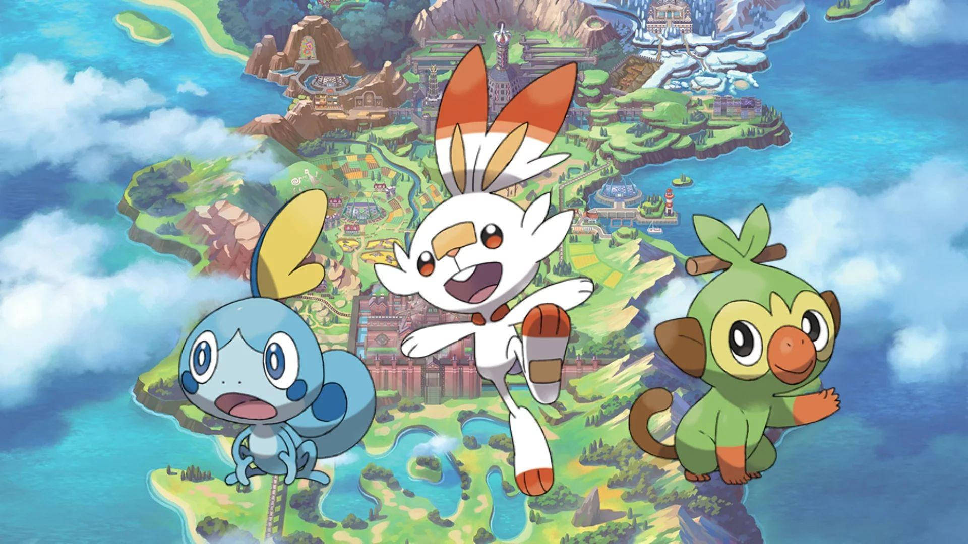Scorbunny, el Pokémon de tipo Fuego de la región de Galar Fondos de pantalla