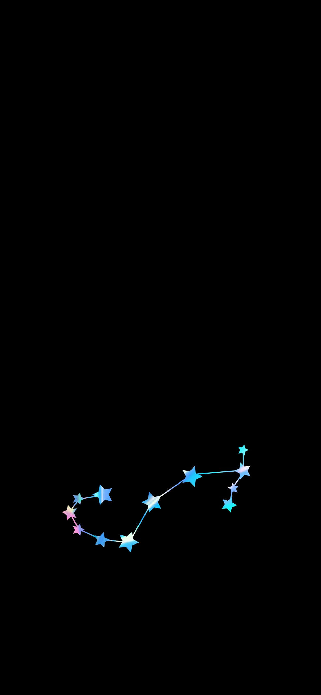Scorpio iPhone Constelación de Estrellas Fondos de pantalla
