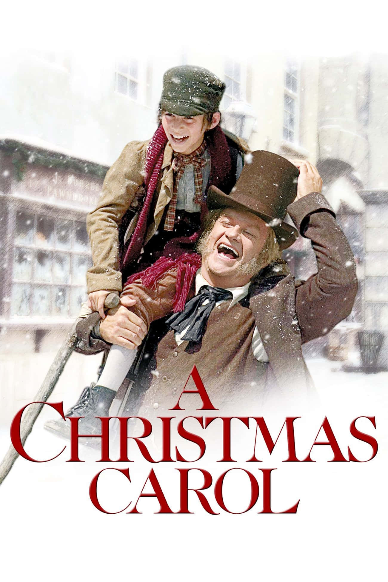 Scrooge cambia de corazón en Canción de Navidad de Charles Dickens Fondos de pantalla