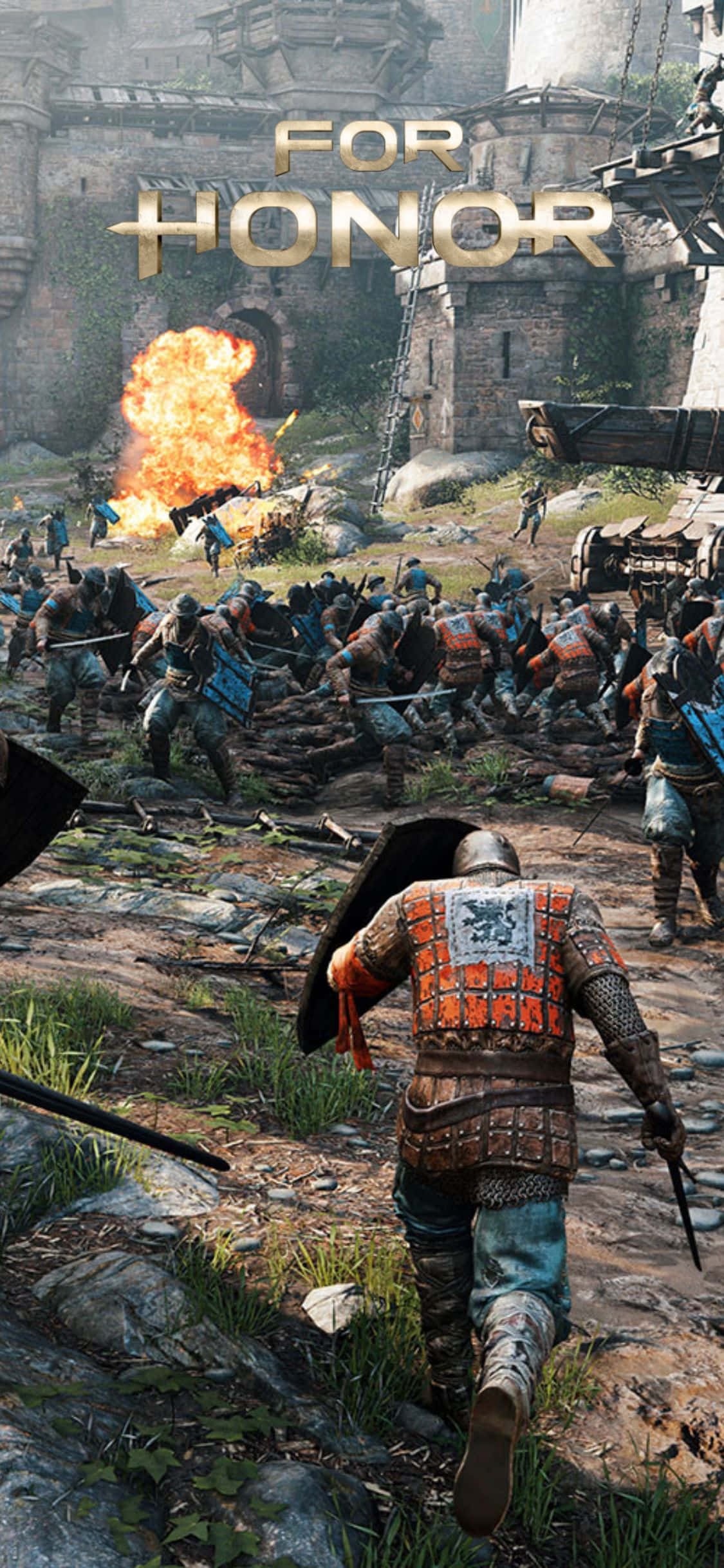 Sé audaz y sofisticado: el iPhone Xs For Honor Fondos de pantalla