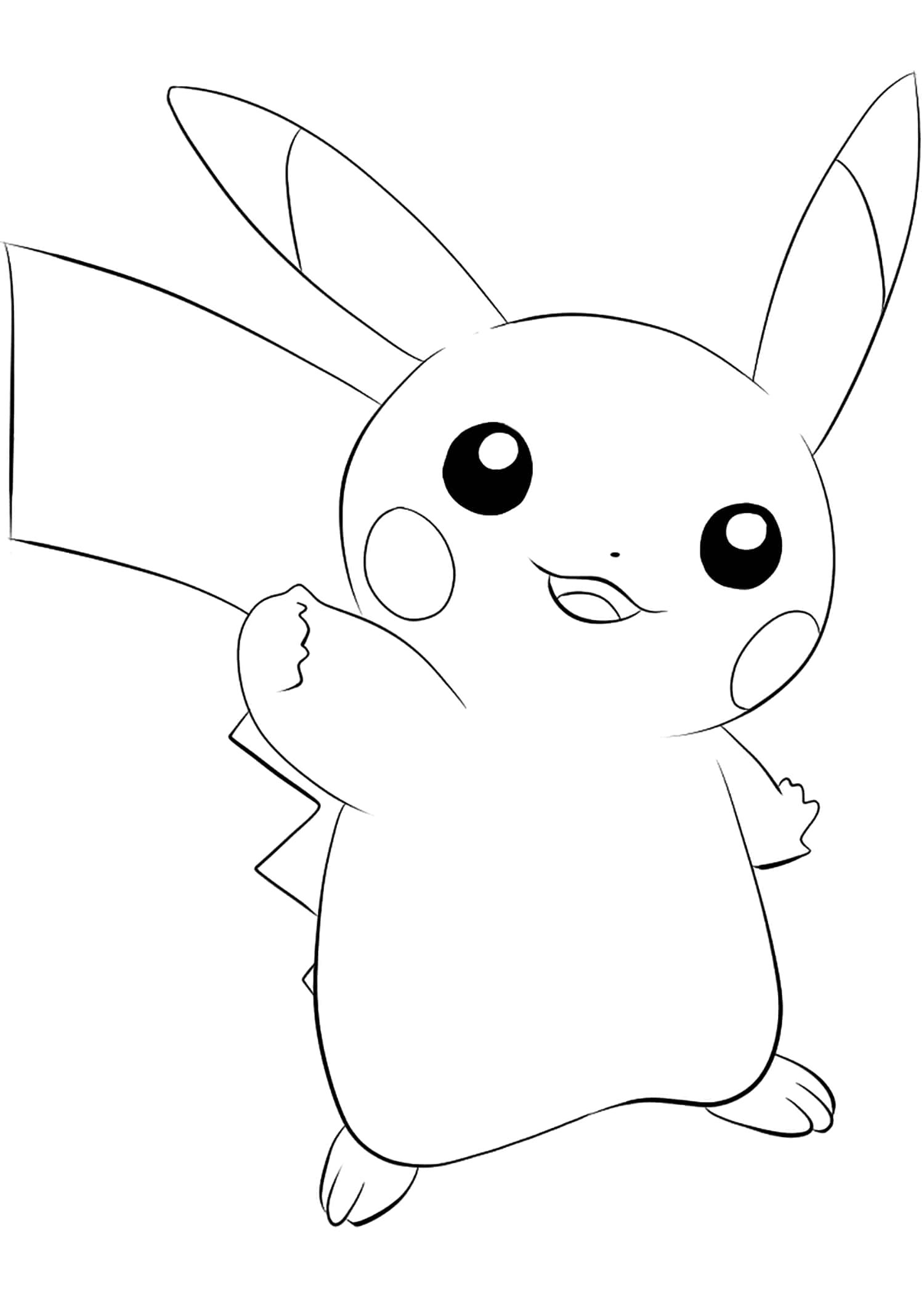 Sé creativo y dale vida a tus Pokémon favoritos con esta página para colorear de Pokémon Fondos de pantalla