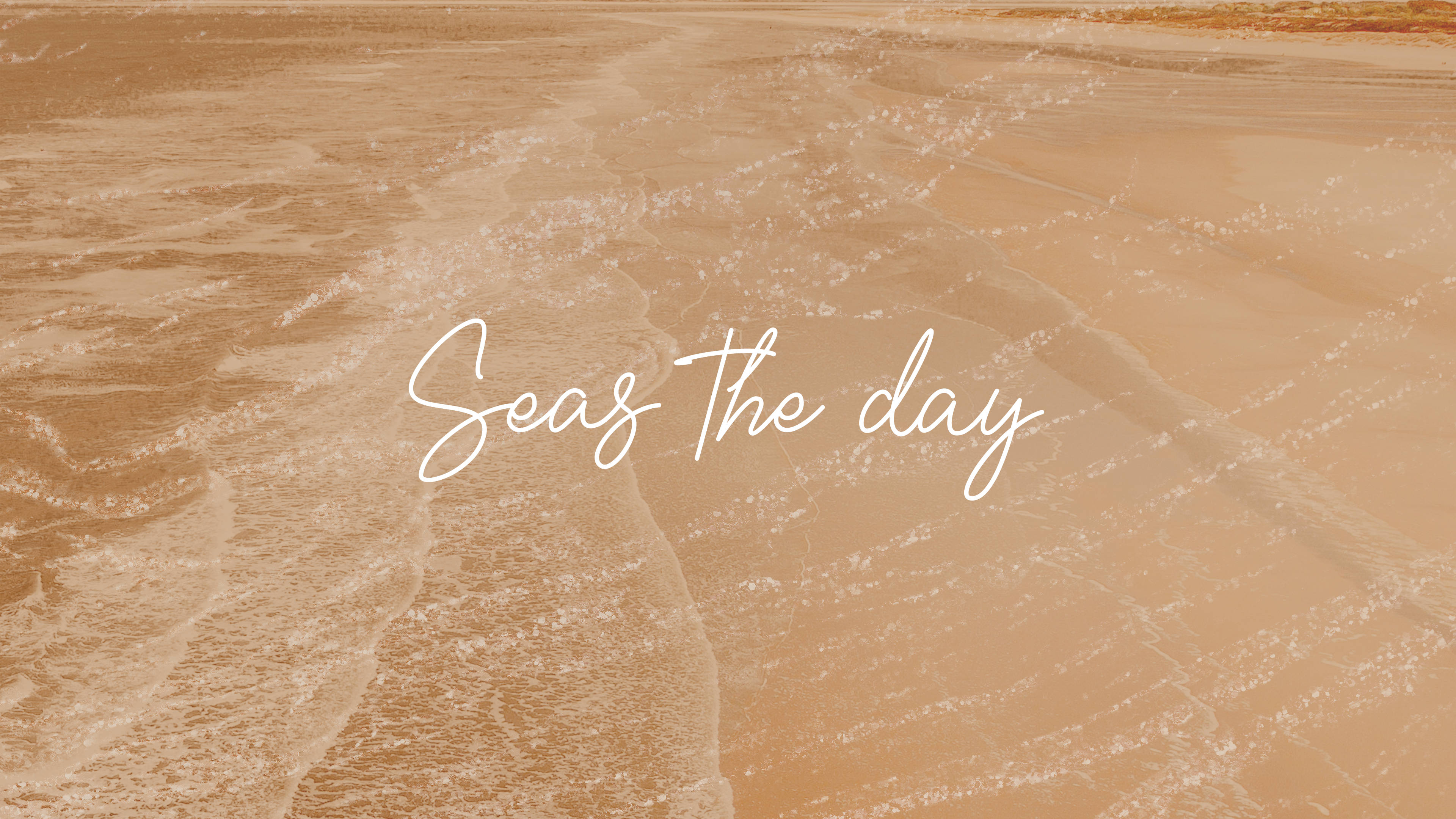 Seas The Day Estética Crema Fondos de pantalla