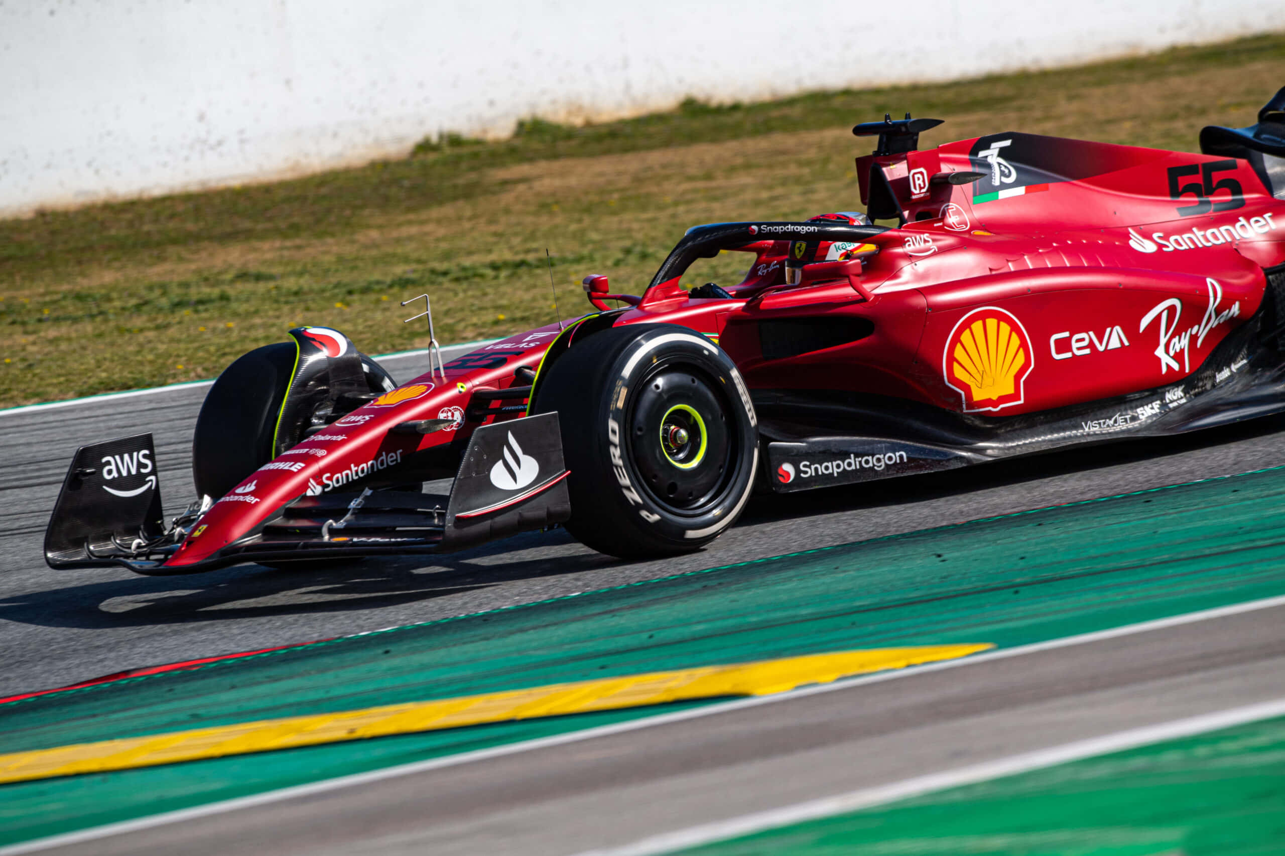 Sebastian Vettel victorioso en el podio del Gran Premio de Mónaco 2017 Fondos de pantalla