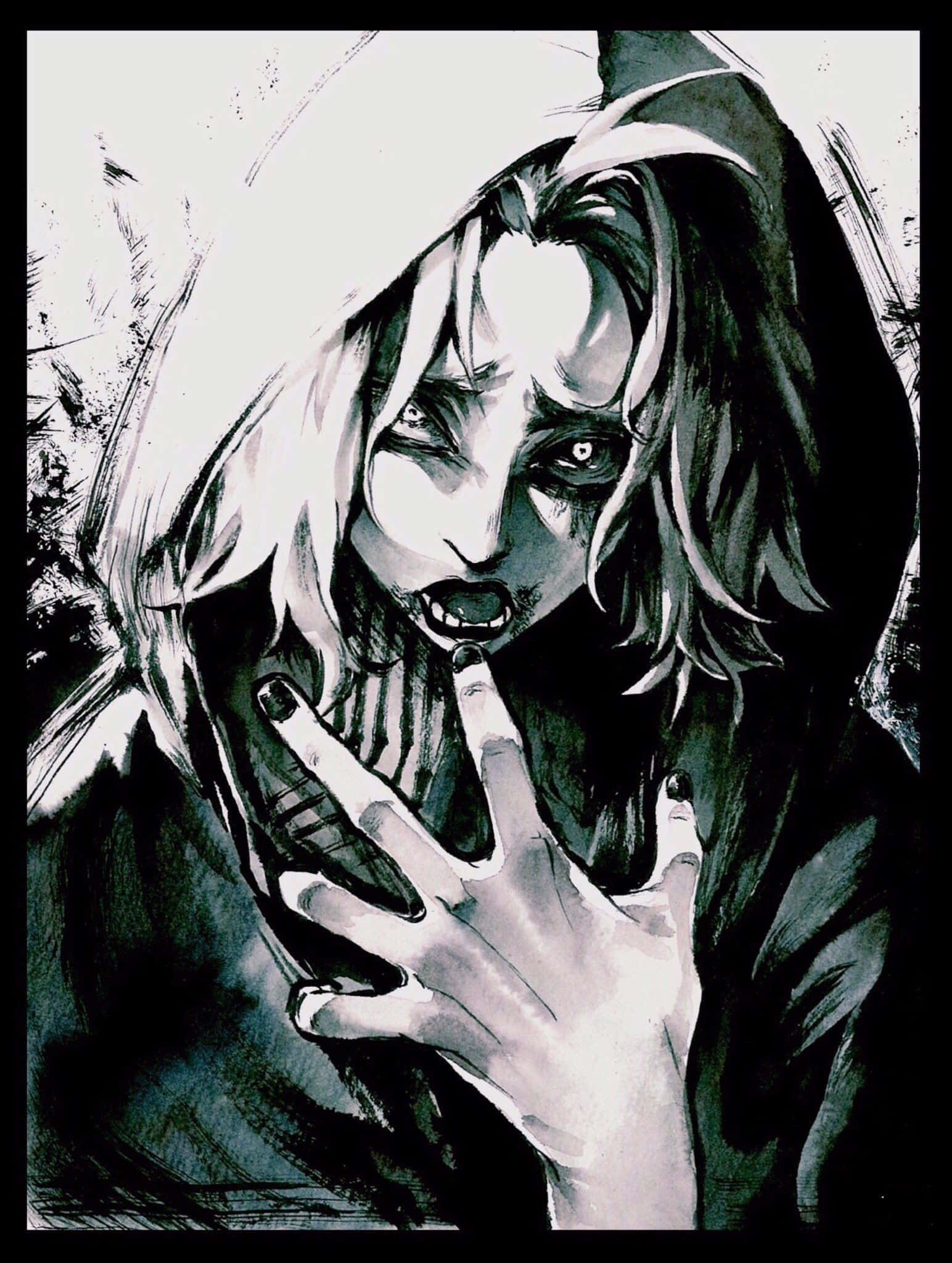 Seidou Takizawa - Personaje de Tokyo Ghoul en pose de acción Fondos de pantalla