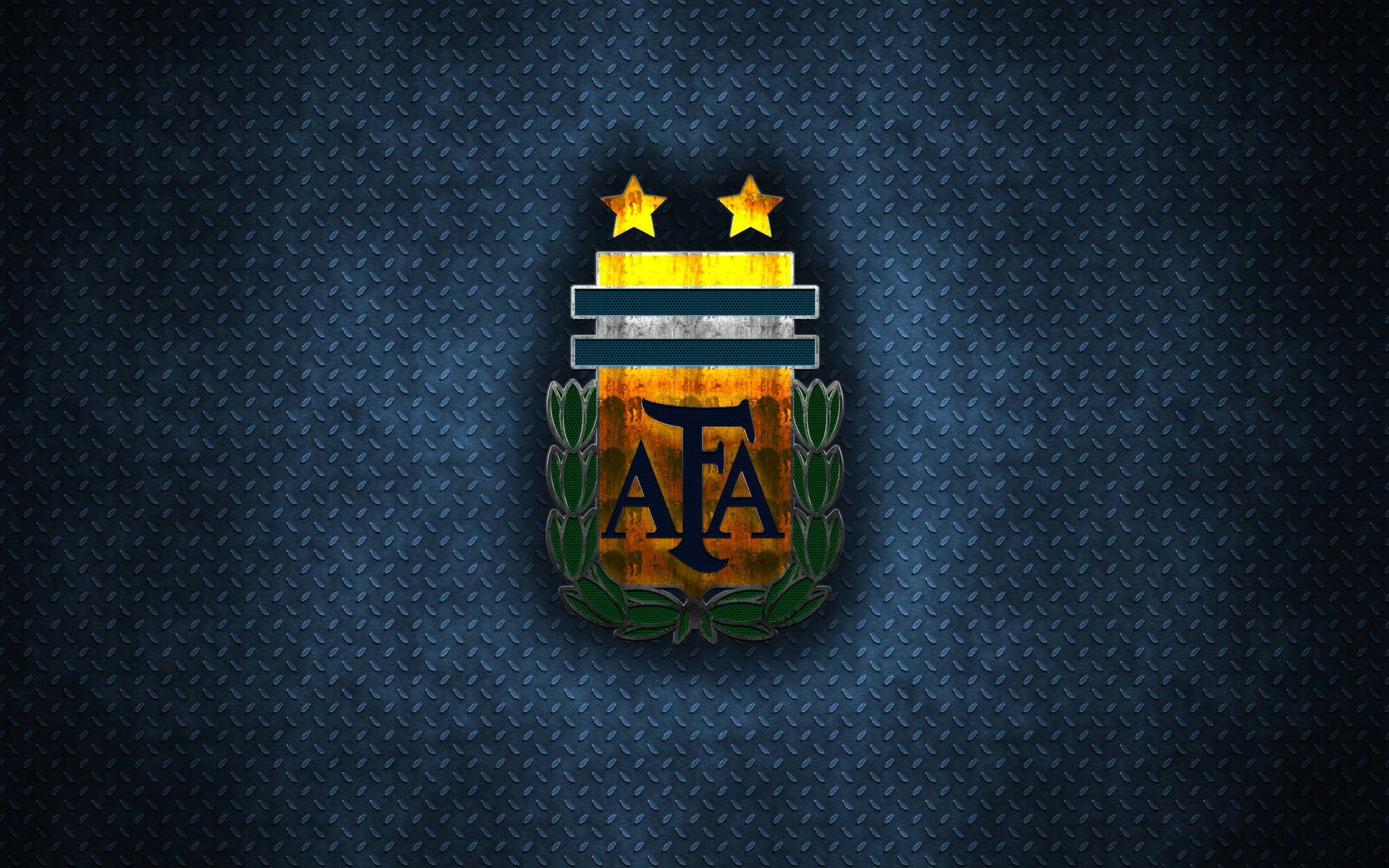 Selección Argentina de Fútbol Escudo Metálico Fondos de pantalla