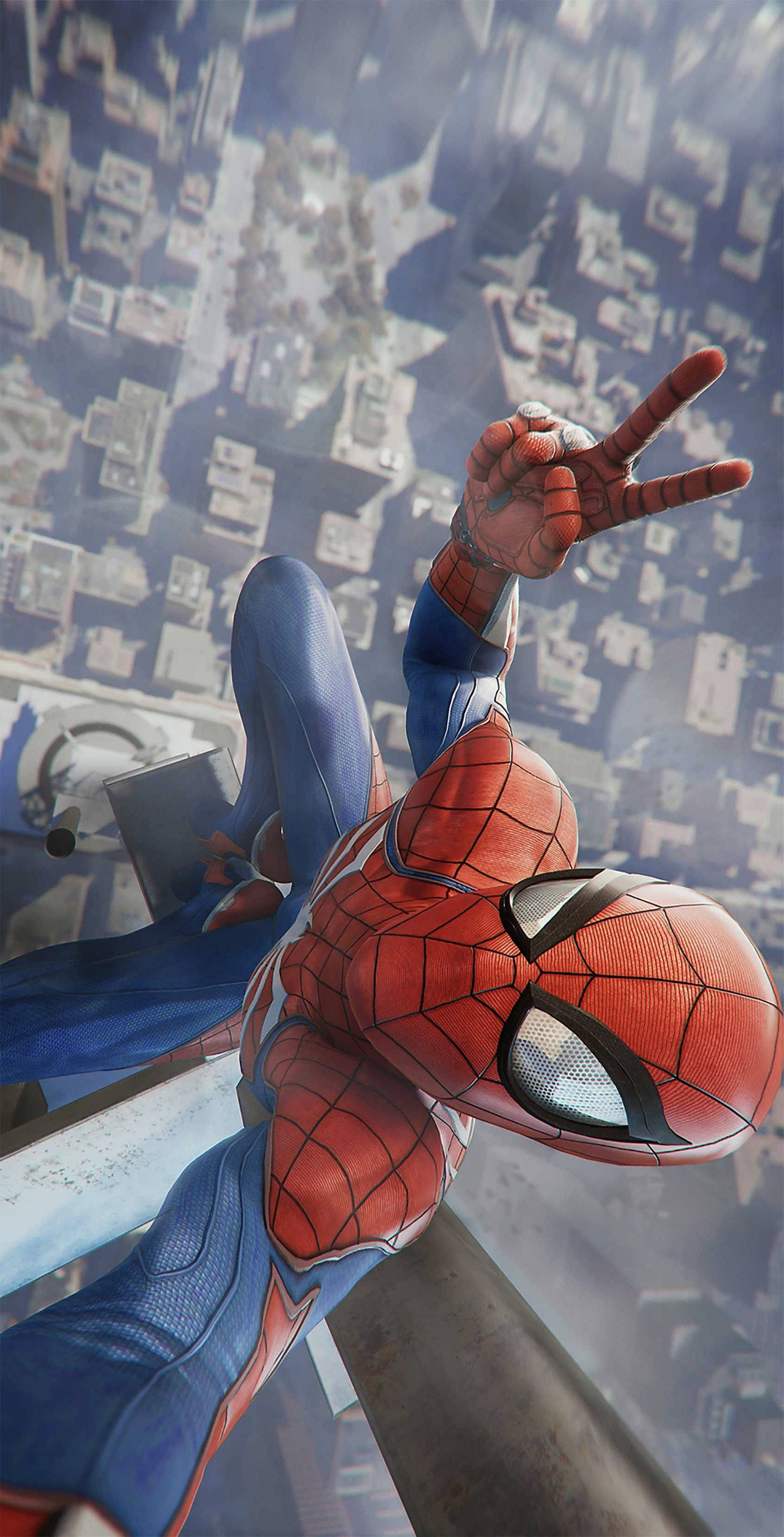 Selfie de Spider-Man de PS4 Fondos de pantalla