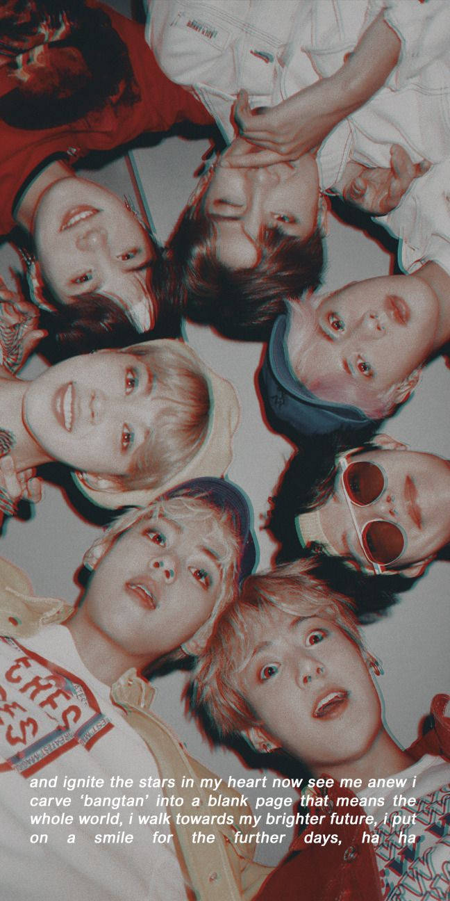 Selfie grupal estético de BTS Fondos de pantalla
