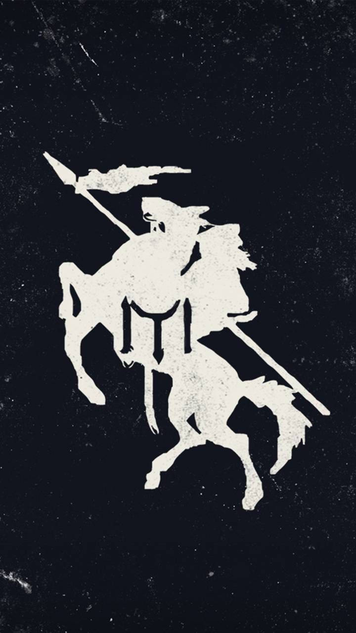 Sello Kayi con Ertugrul Bey montando a caballo Fondos de pantalla