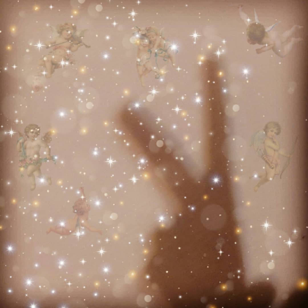 Señal de Paz Beige Estética Fondos de pantalla