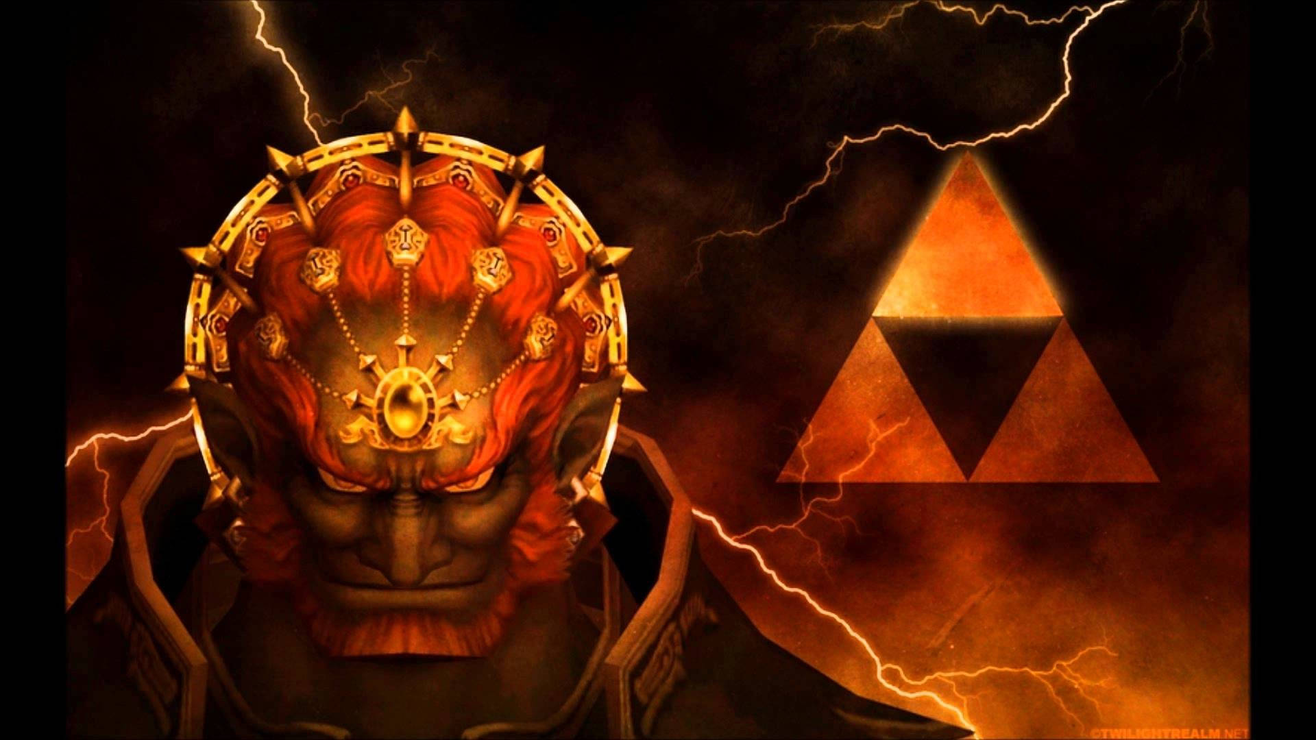 Señor Oscuro Ganondorf en The Legend of Zelda con Tema Oscuro Fondos de pantalla