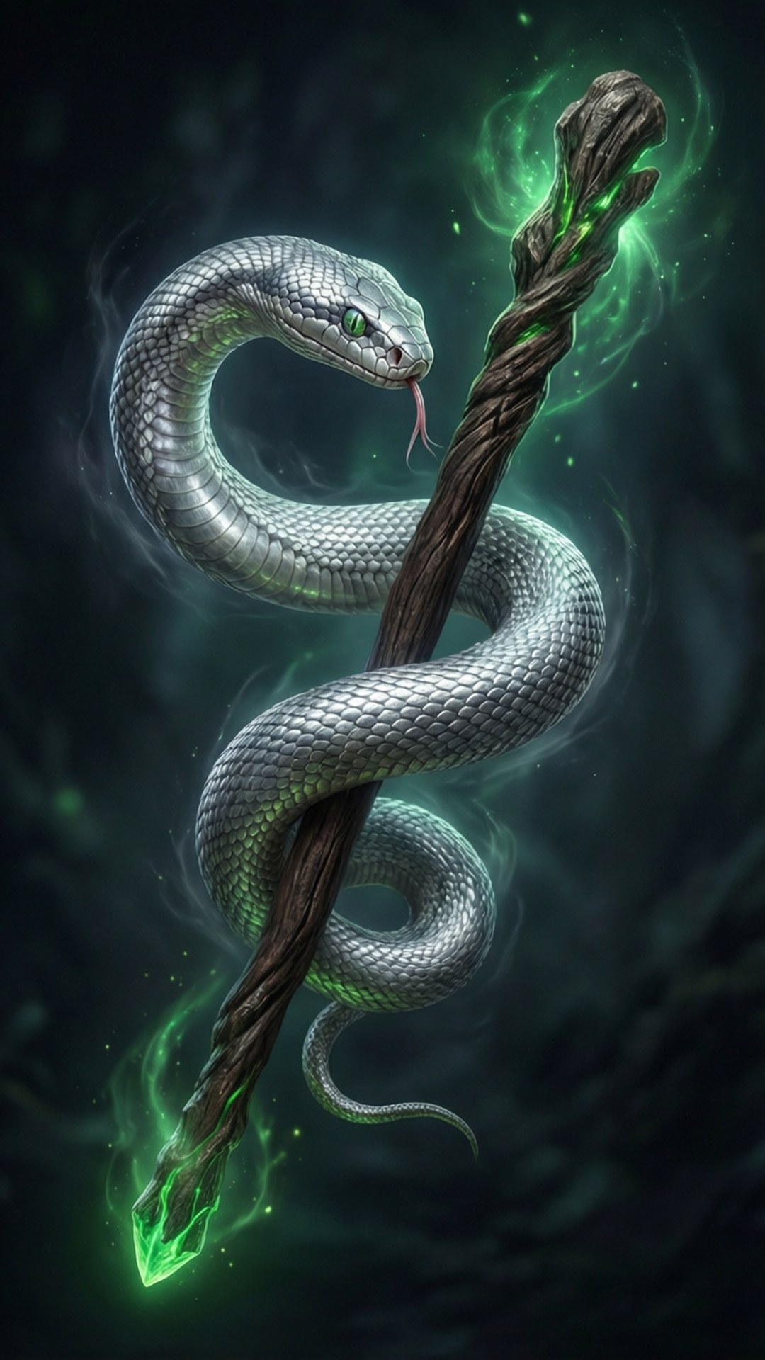 Serpiente y Varita Fondos de pantalla
