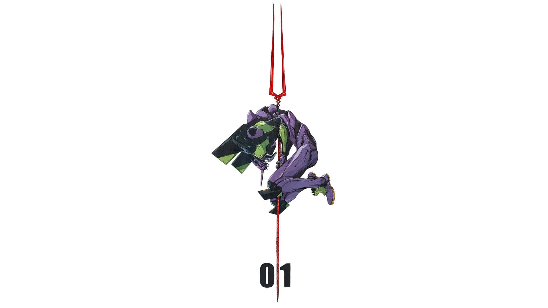 Seto Kaiba se sumerge en la Unidad EVA 01 de Neon Genesis Evangelion Fondos de pantalla