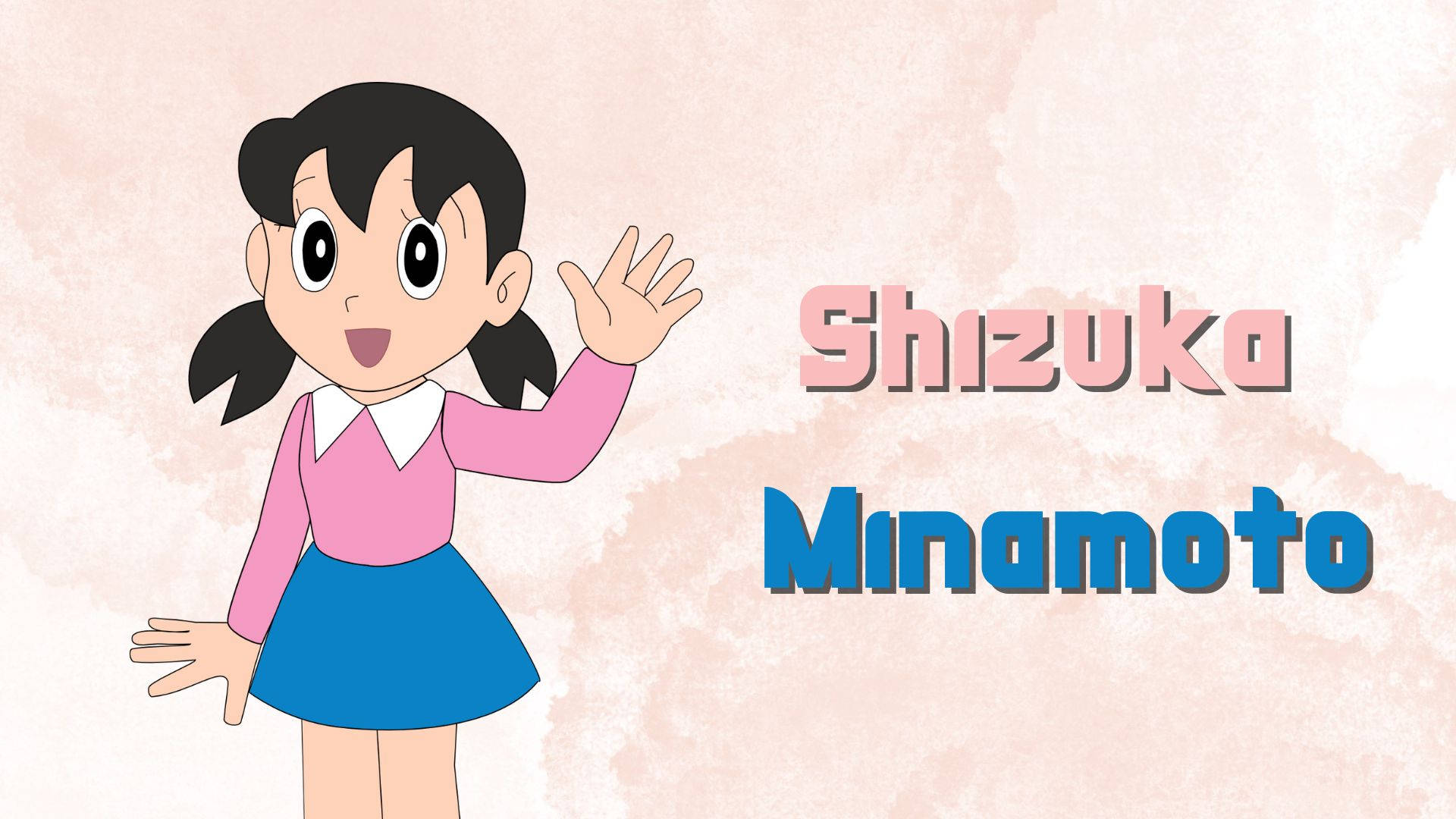 Shizuka Doraemon Rosa Pastel Fondos de pantalla