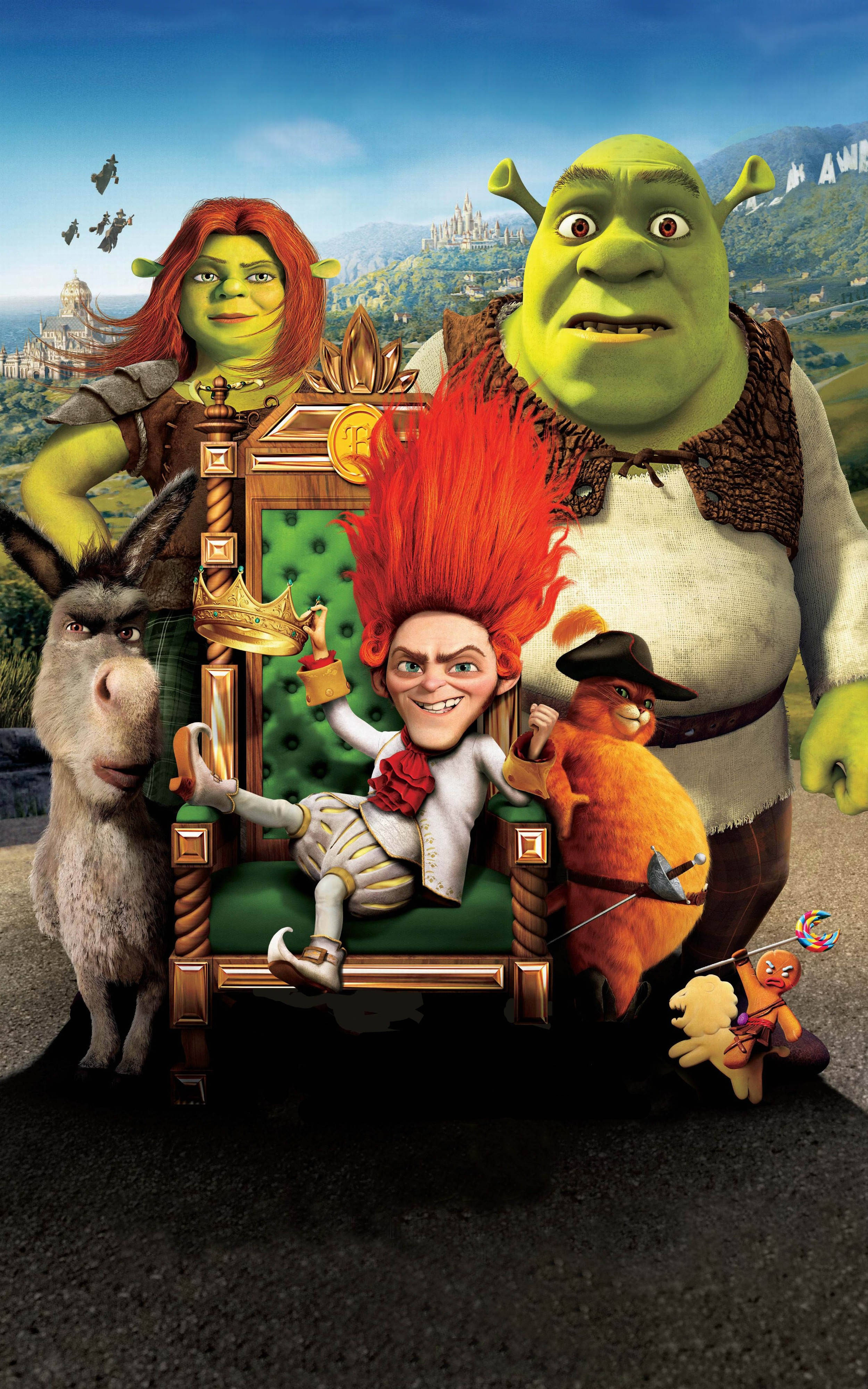 Shrek inmerso en un momento contemplativo Fondos de pantalla