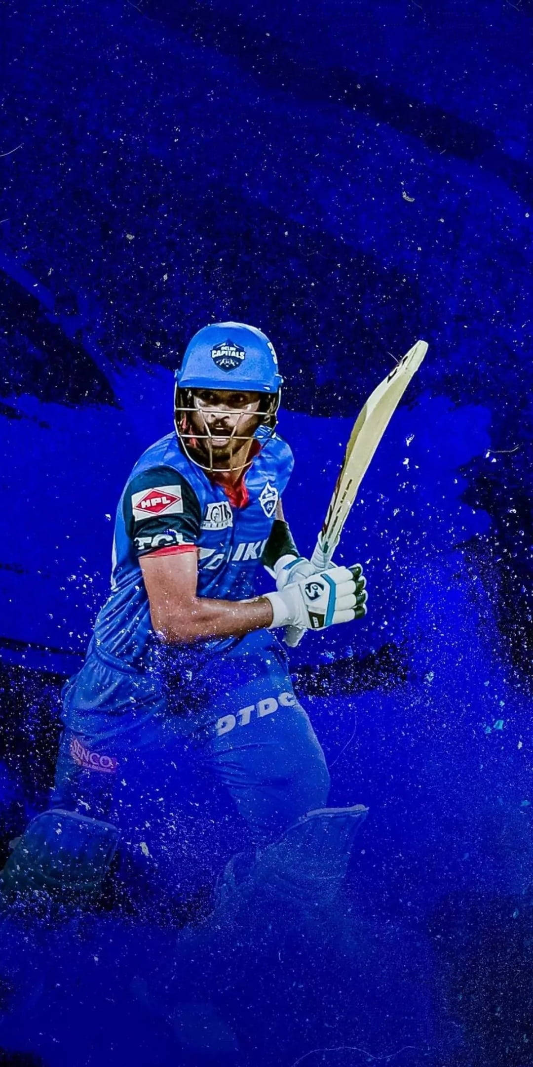 Shreyas Iyer Lidera a los Delhi Capitals Hacia Adelante Fondos de pantalla