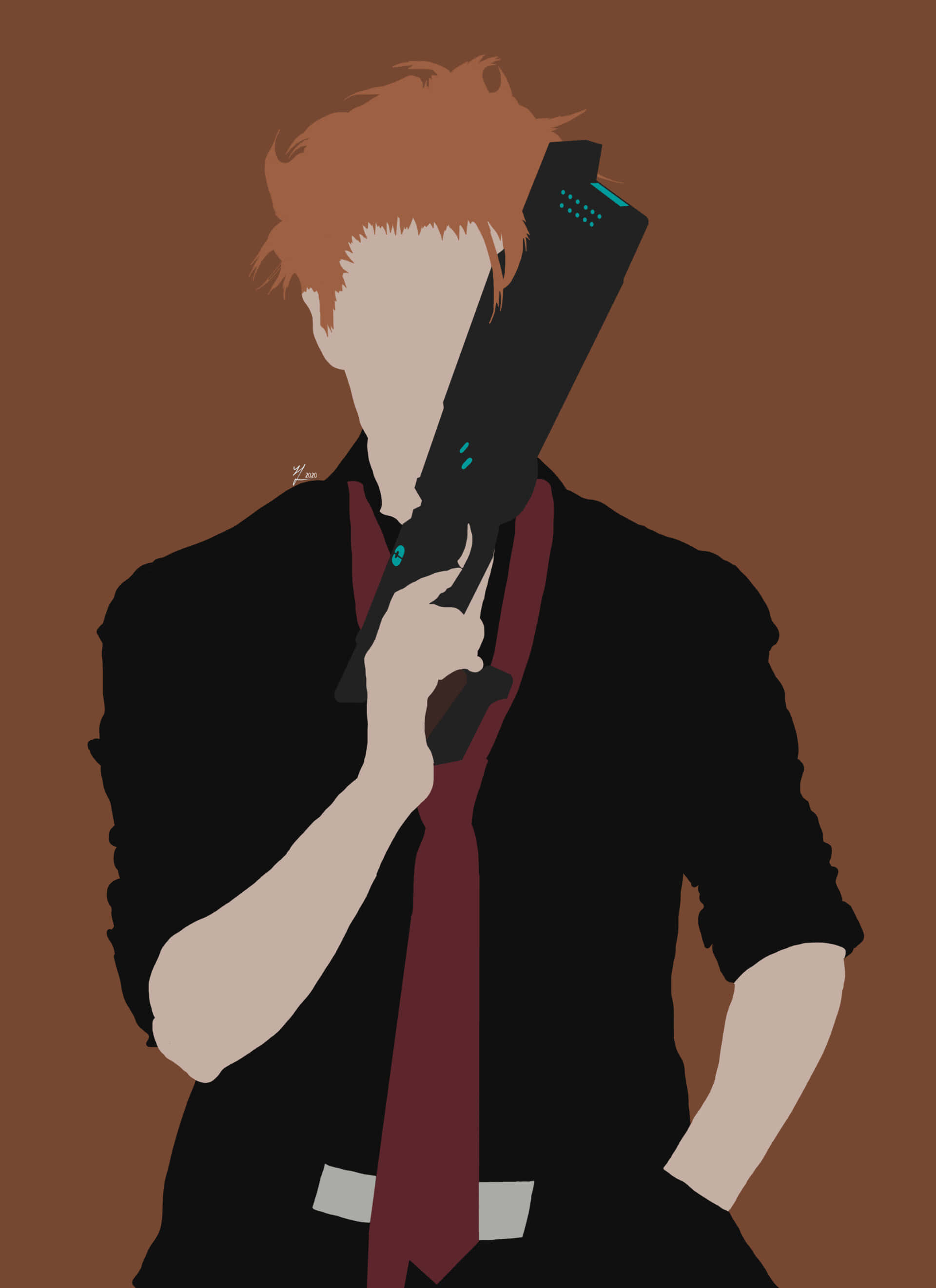 Shusei Kagari de Psycho-Pass con una mirada intensa Fondos de pantalla