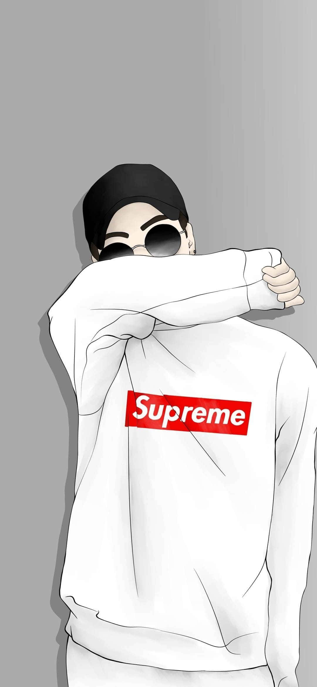 ¡Siempre mantente fresco con Supreme! Fondos de pantalla