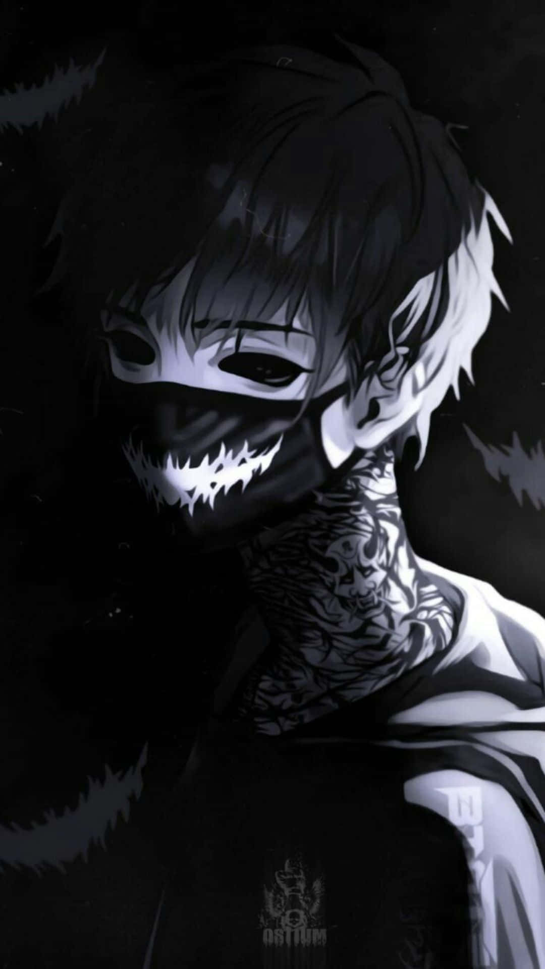 Siente la atmósfera misteriosa de un mundo anime oscuro. Fondos de pantalla