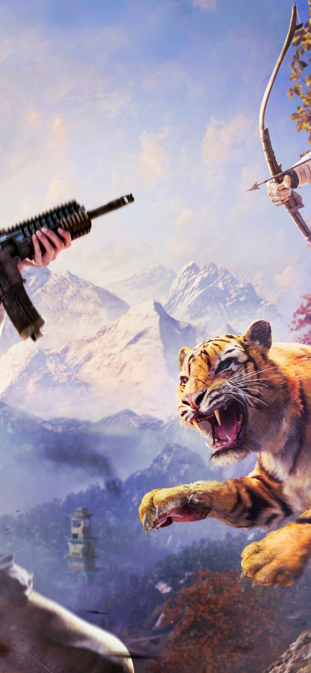 Siente la aventura de Far Cry 4 en tu iPhone Xs Max Fondos de pantalla