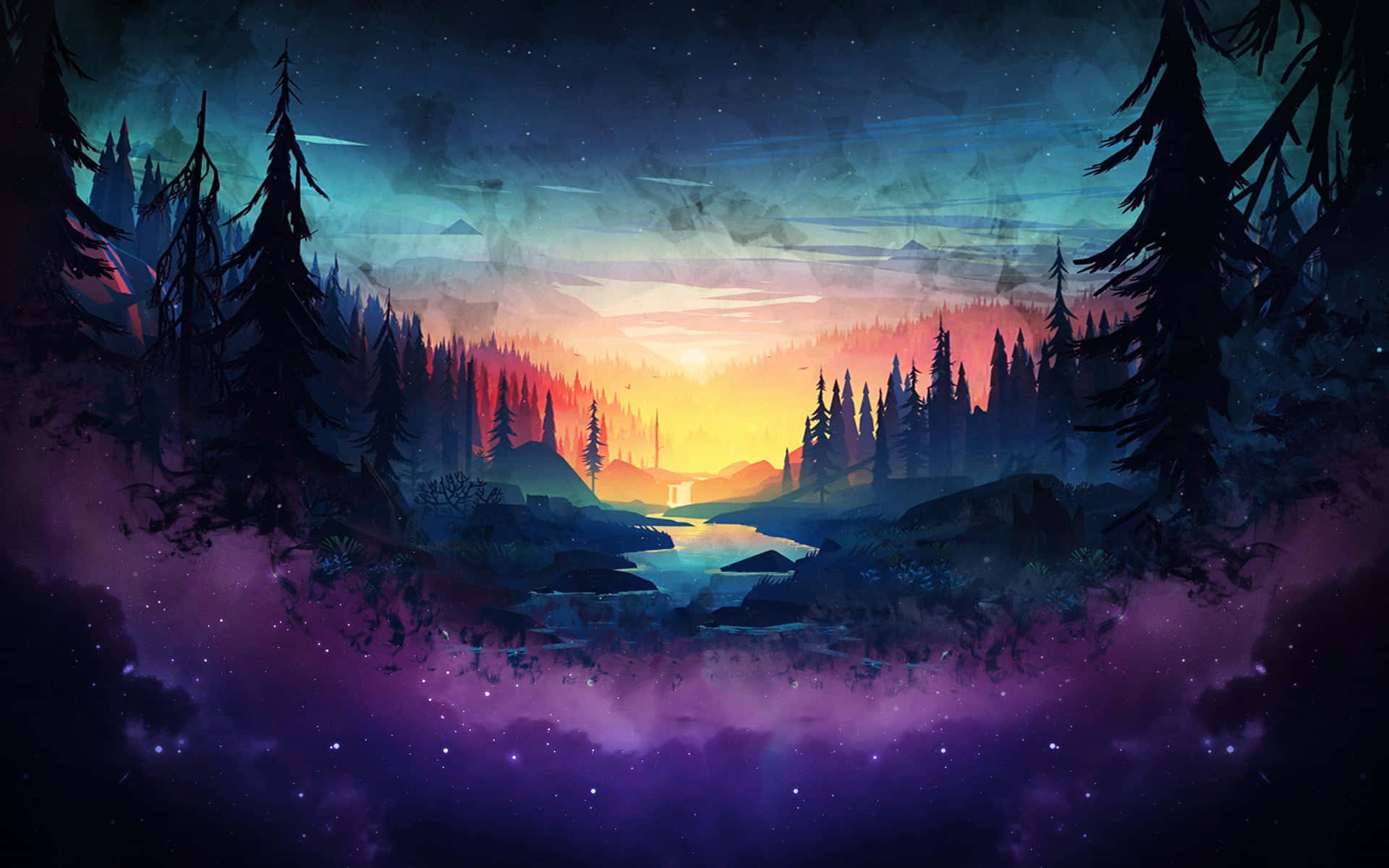 Siente la belleza misteriosa del púrpura oscuro. Fondos de pantalla