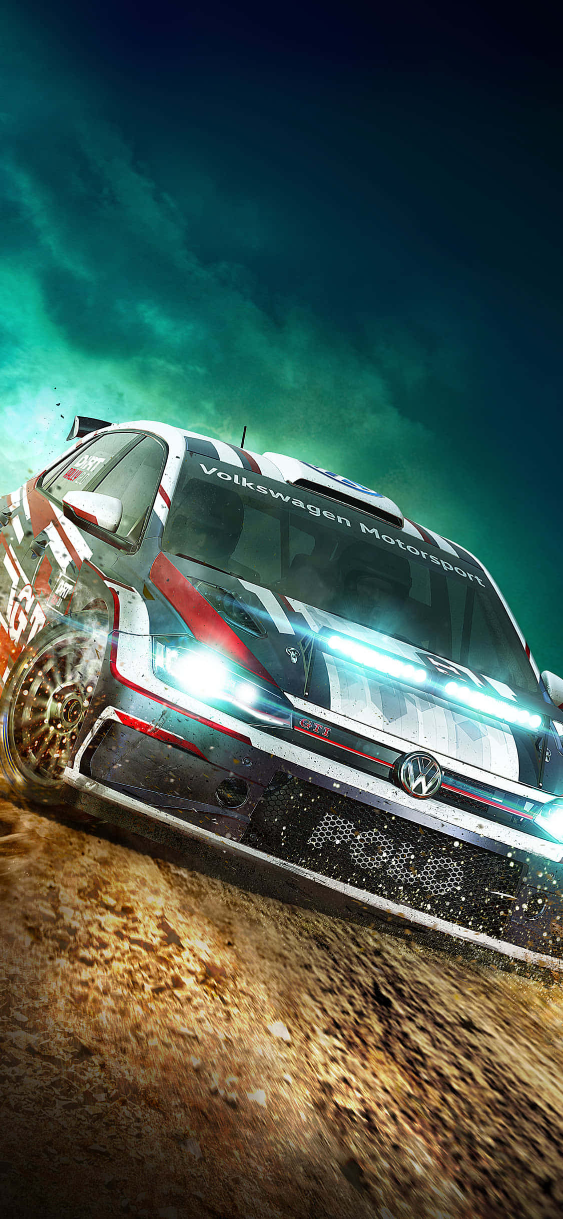 Siente la emoción de estar al volante con Dirt Rally en iPhone Xs Fondos de pantalla