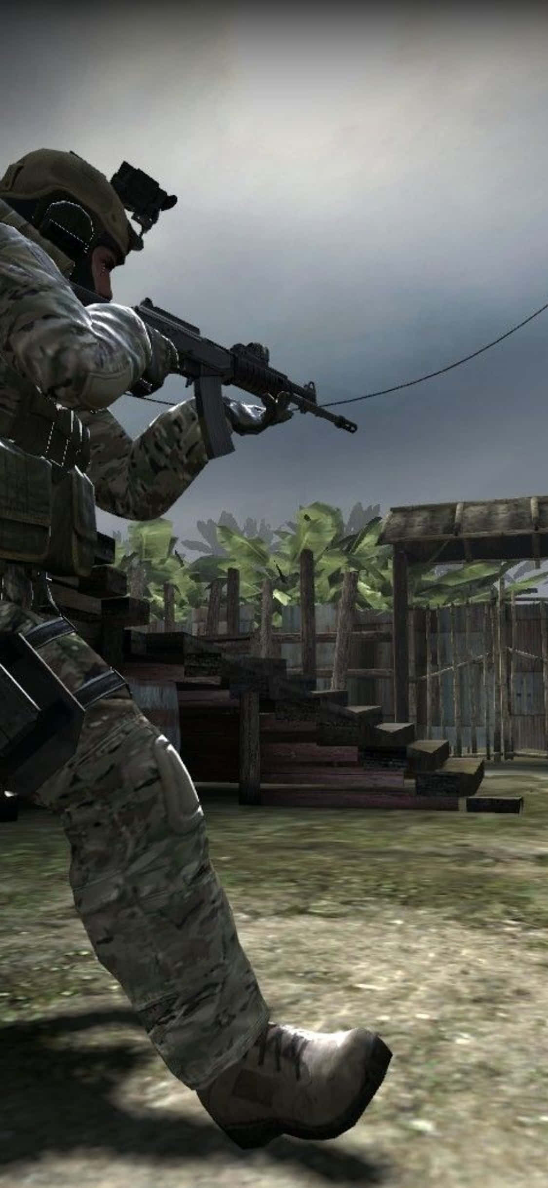 Siente la intensidad de Counter-Strike Global Offensive en tu iPhone Xs Fondos de pantalla
